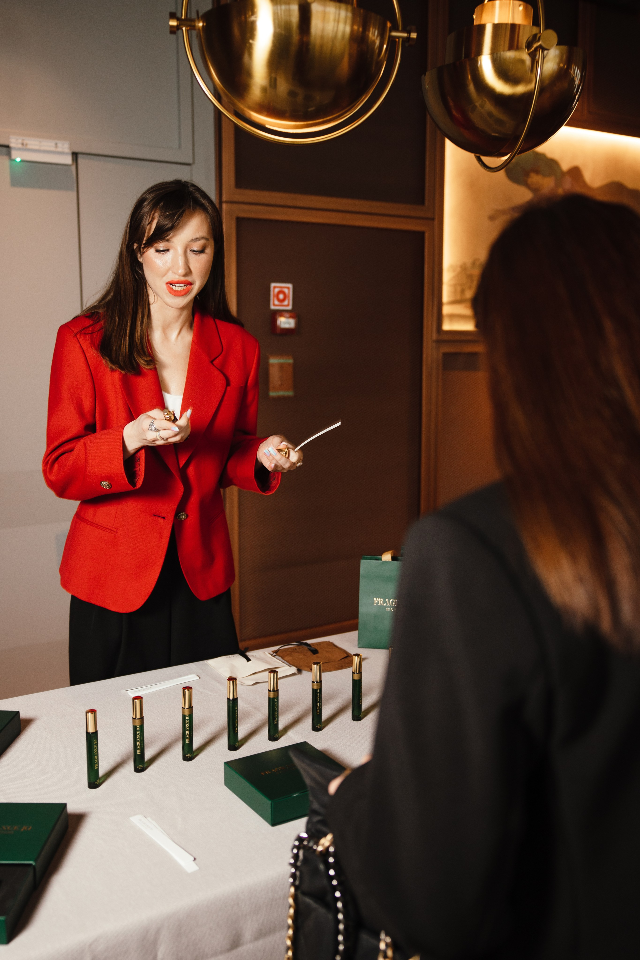 Презентация Russian Fashion Dom в ресторане Shagal. Контент фотограф в Москве и области Елена Кулакова