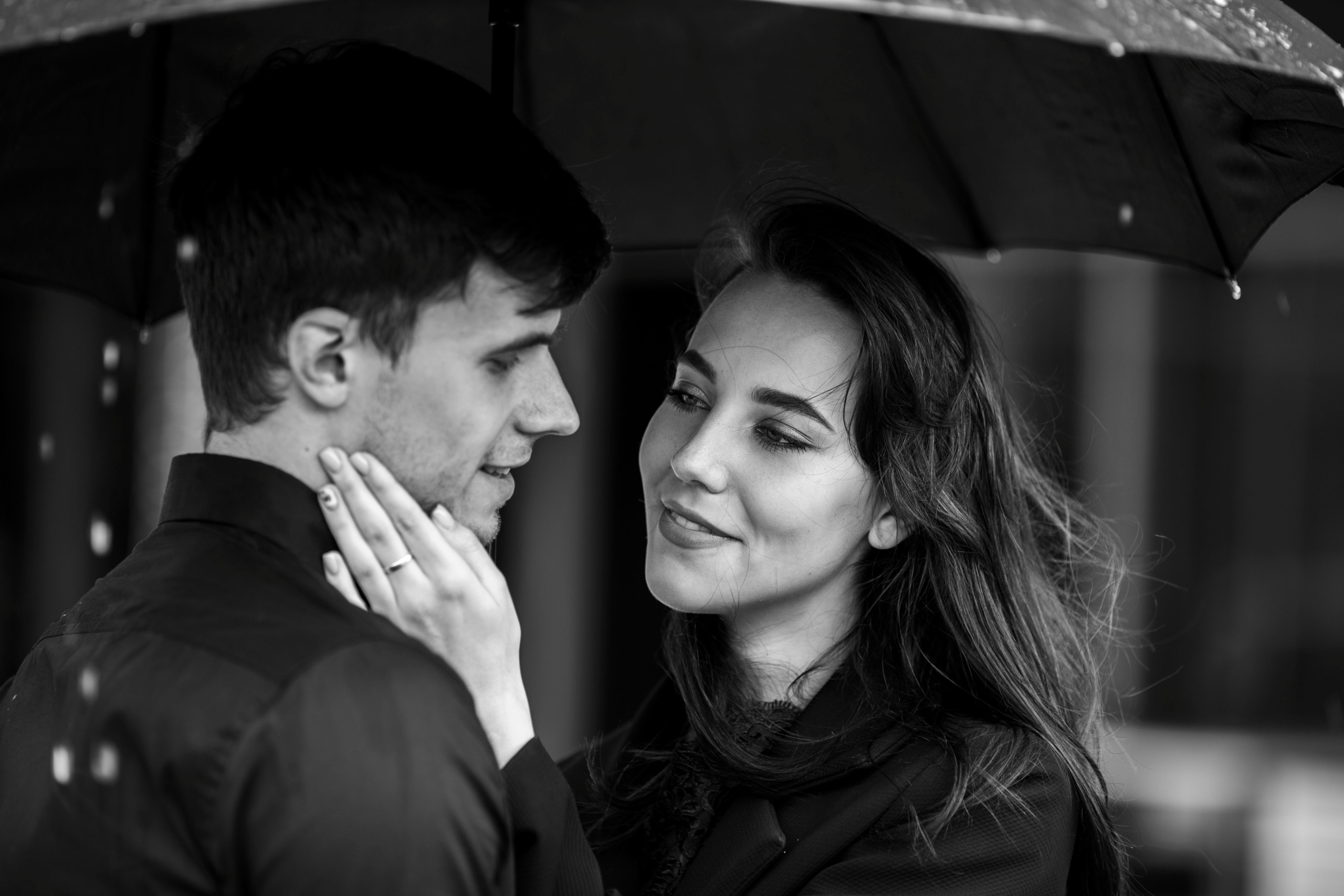 Двое под дождем. Олеся Ефанова фотограф Иваново, Тейково и Плёс