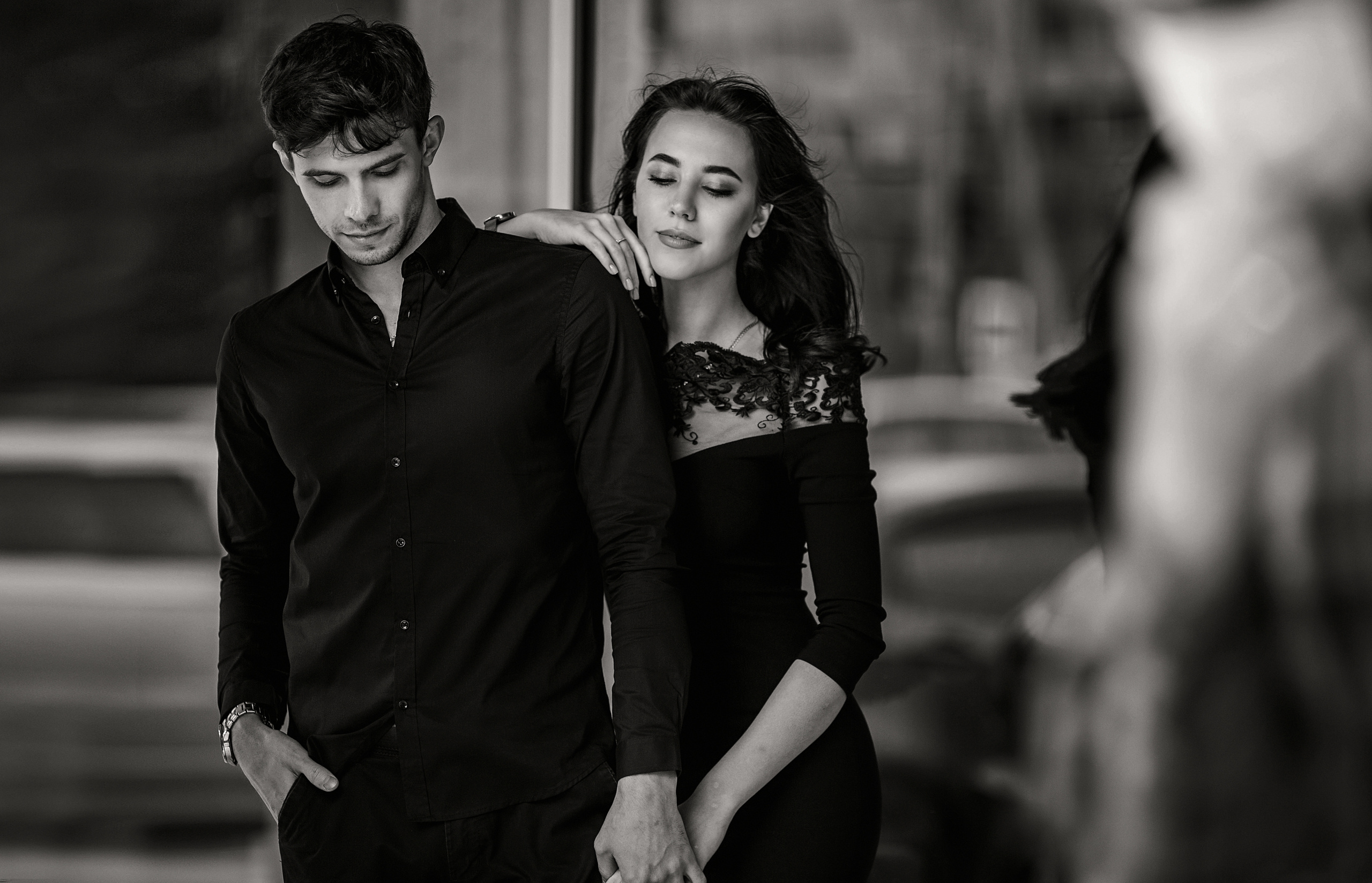 Двое под дождем. Олеся Ефанова фотограф Иваново, Тейково и Плёс