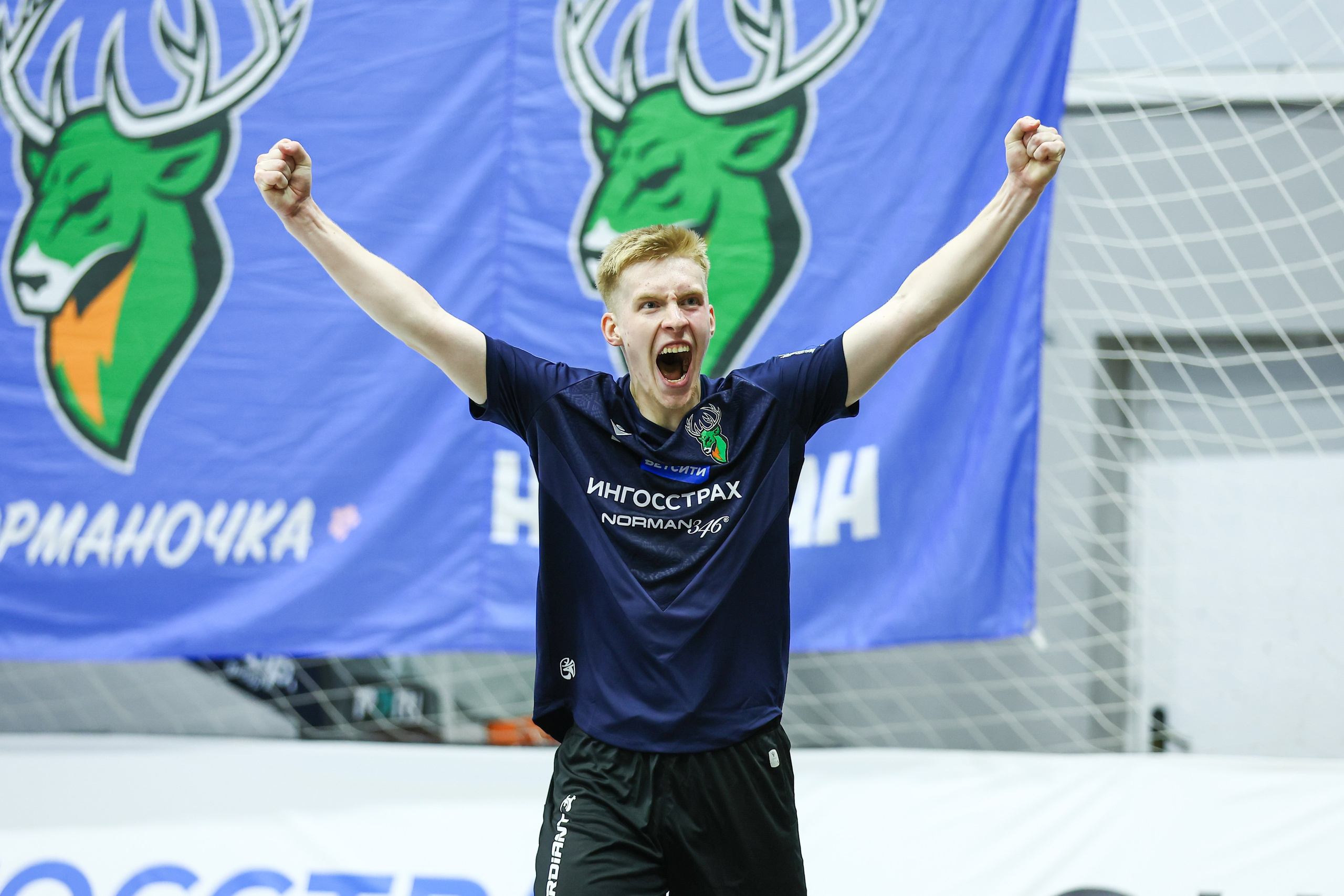 Мини-футбол. Спортивный фотограф Денис Веселов в Нижнем Новгороде