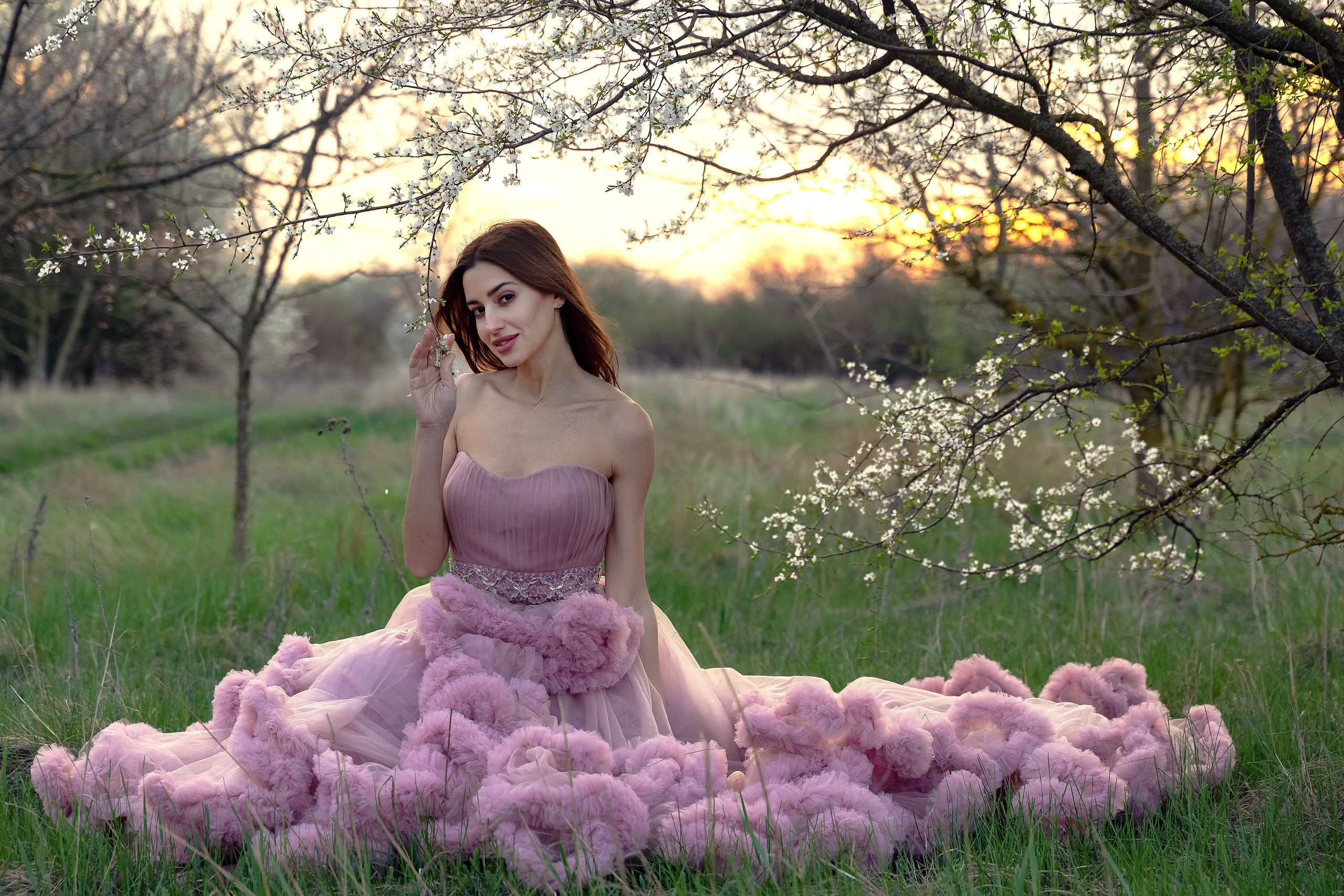 Смешанное цветение и зелень. Главная