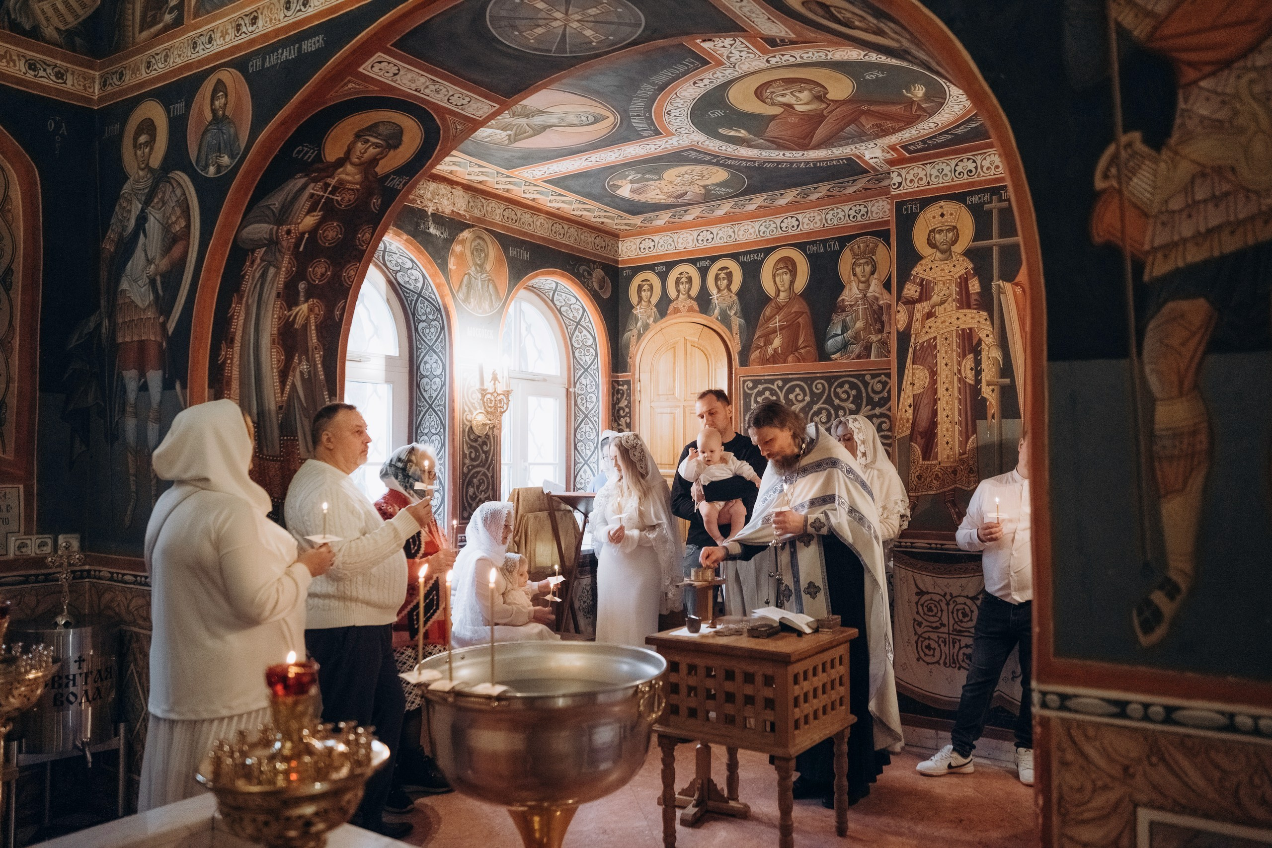 Крещение Храм во Внуково. Фотограф Светлана Мерзлякова