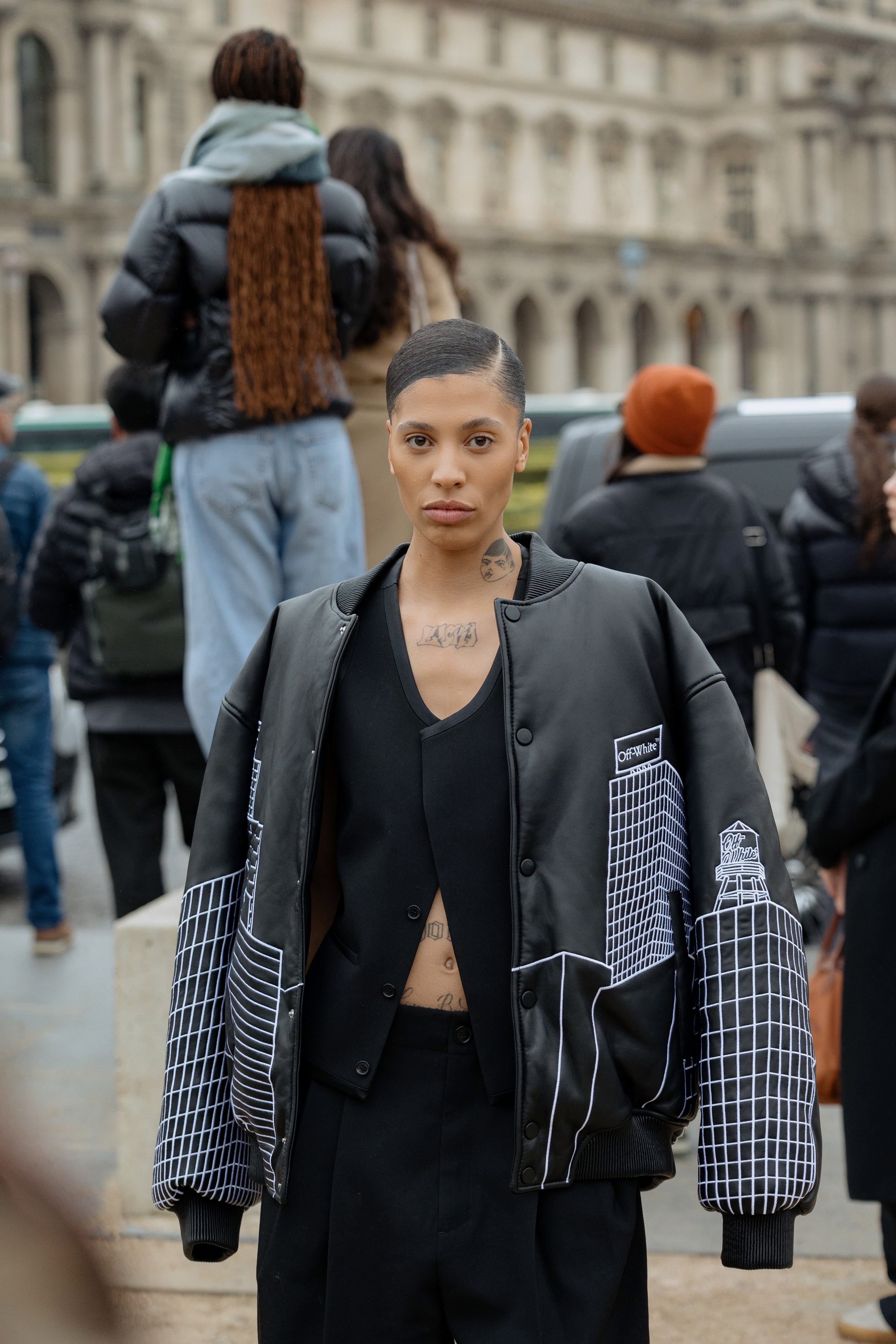 OFF WHITE PFW WOMENSWEAR FALL-WINTER 24/25. Photographer in Milan Ivan Goncharov