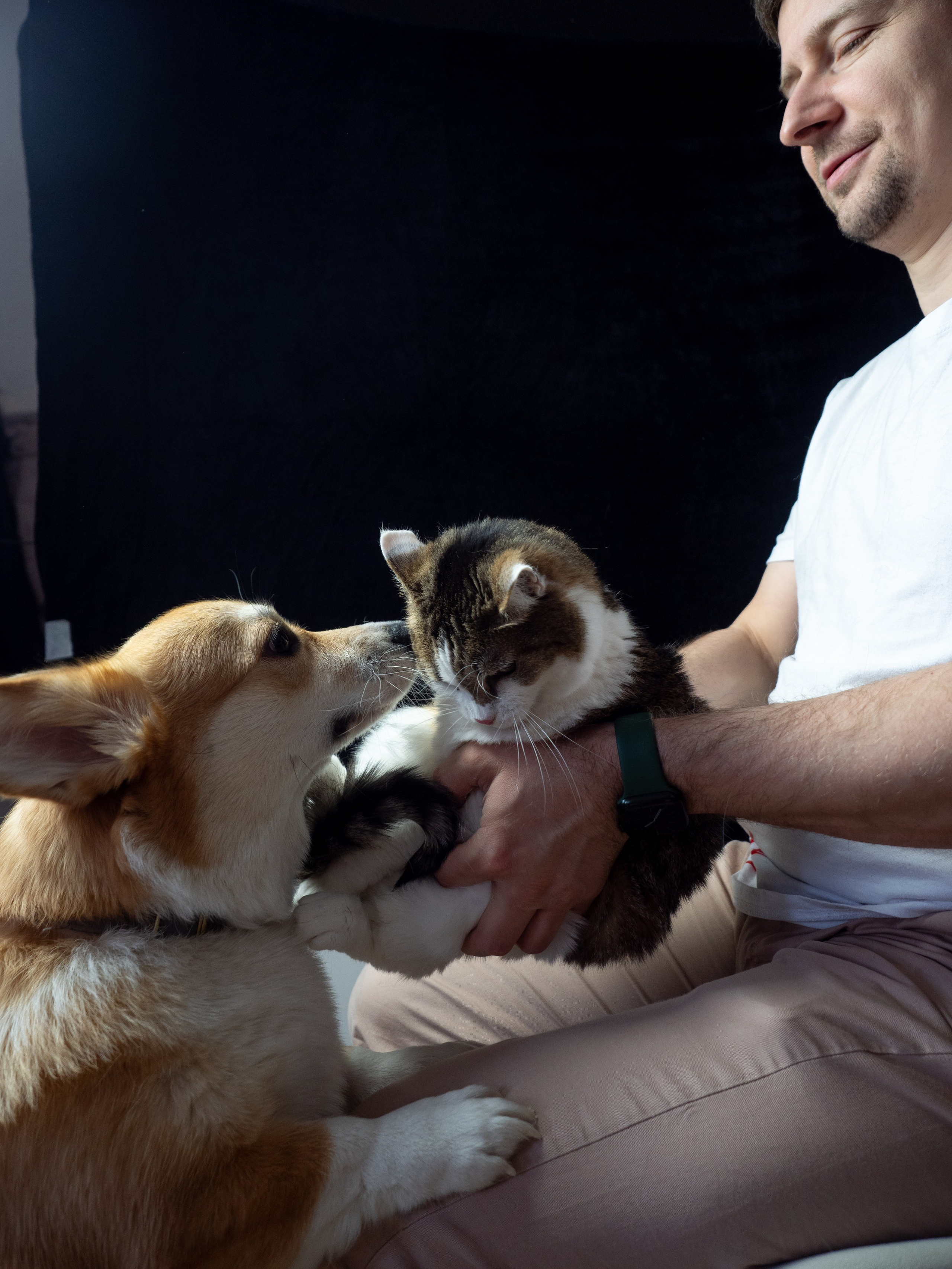 Семейная домашняя фотосессия. Алёна Орлова Портретный фотограф Москва