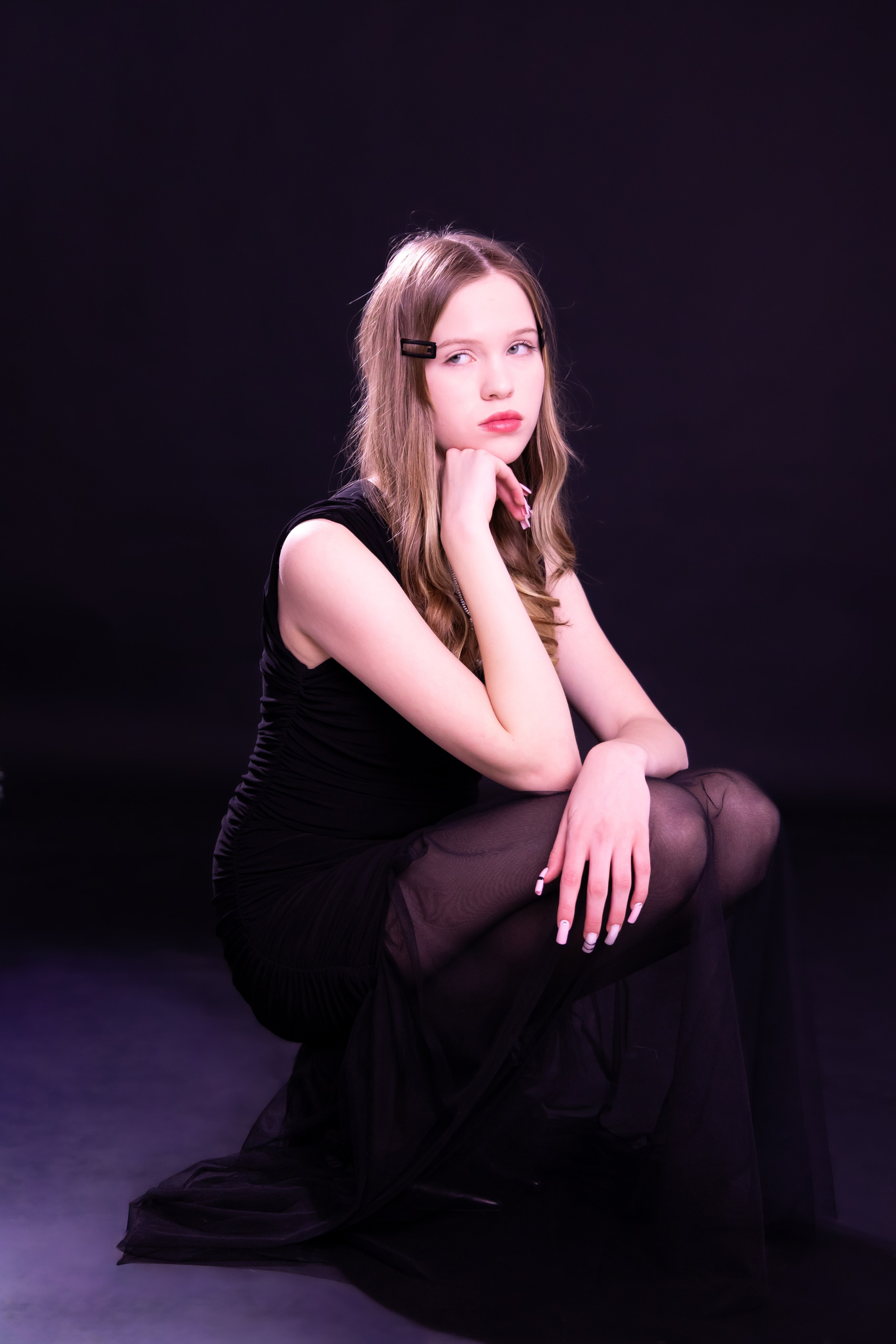 Женские портреты в студии. Индивидуальный фотограф во Владивостоке