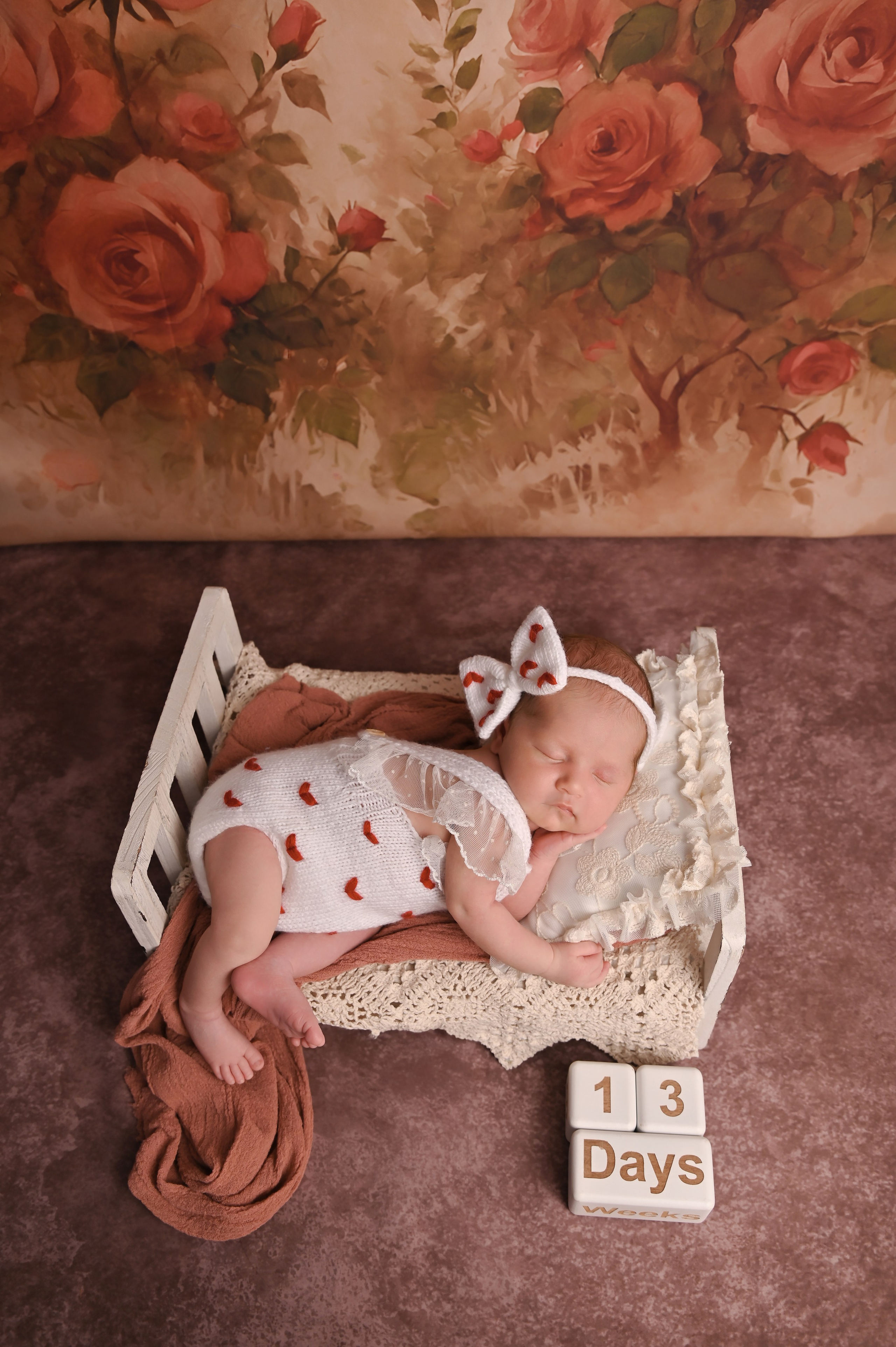 Эсмира 13 дней ньюборн. Фотограф Новорожденных и семейный Элла Огай г. Сатпаев