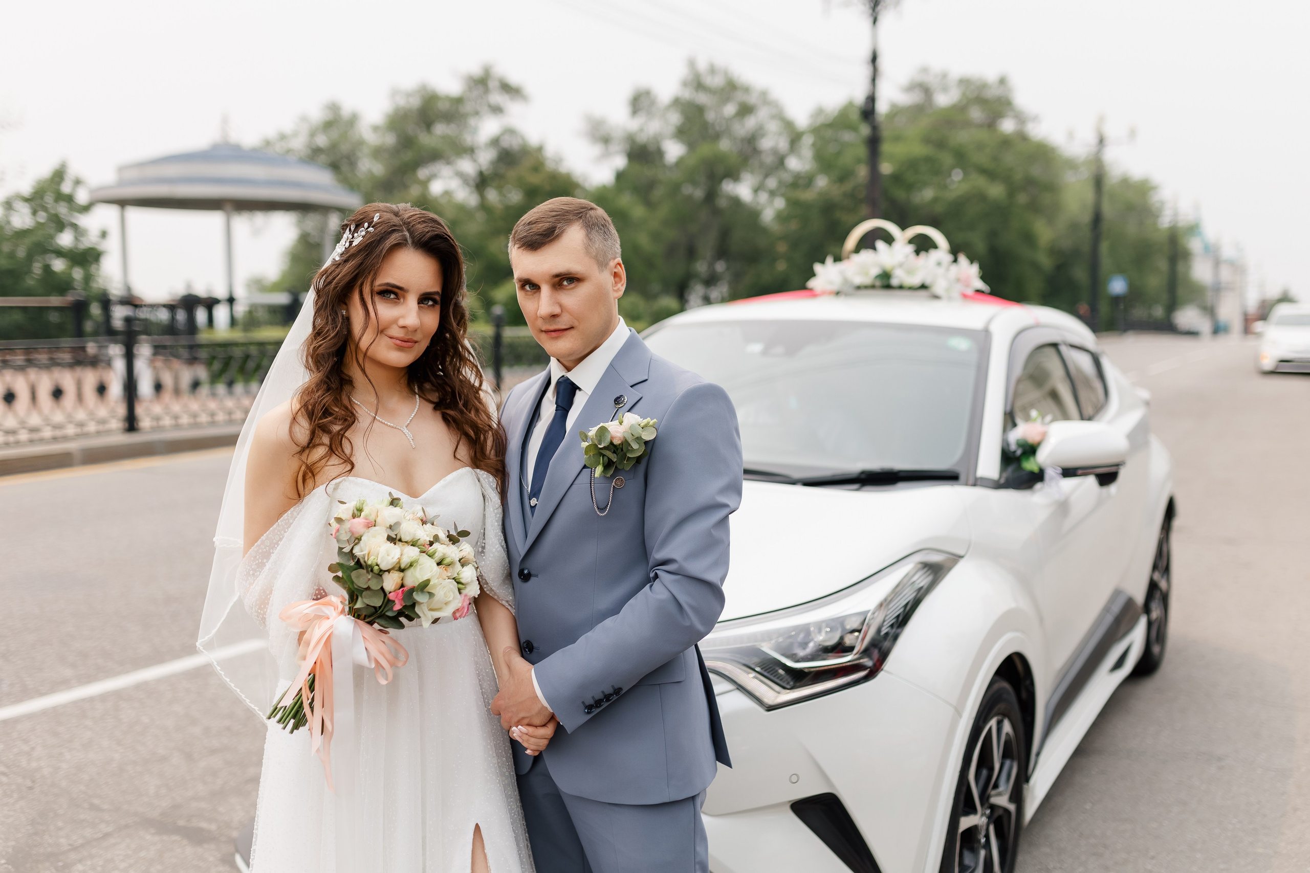 Антон и Яна. Сборы. Дом Офицеров. Выездная. Мельница. Свадебный фотограф в Хабаровске