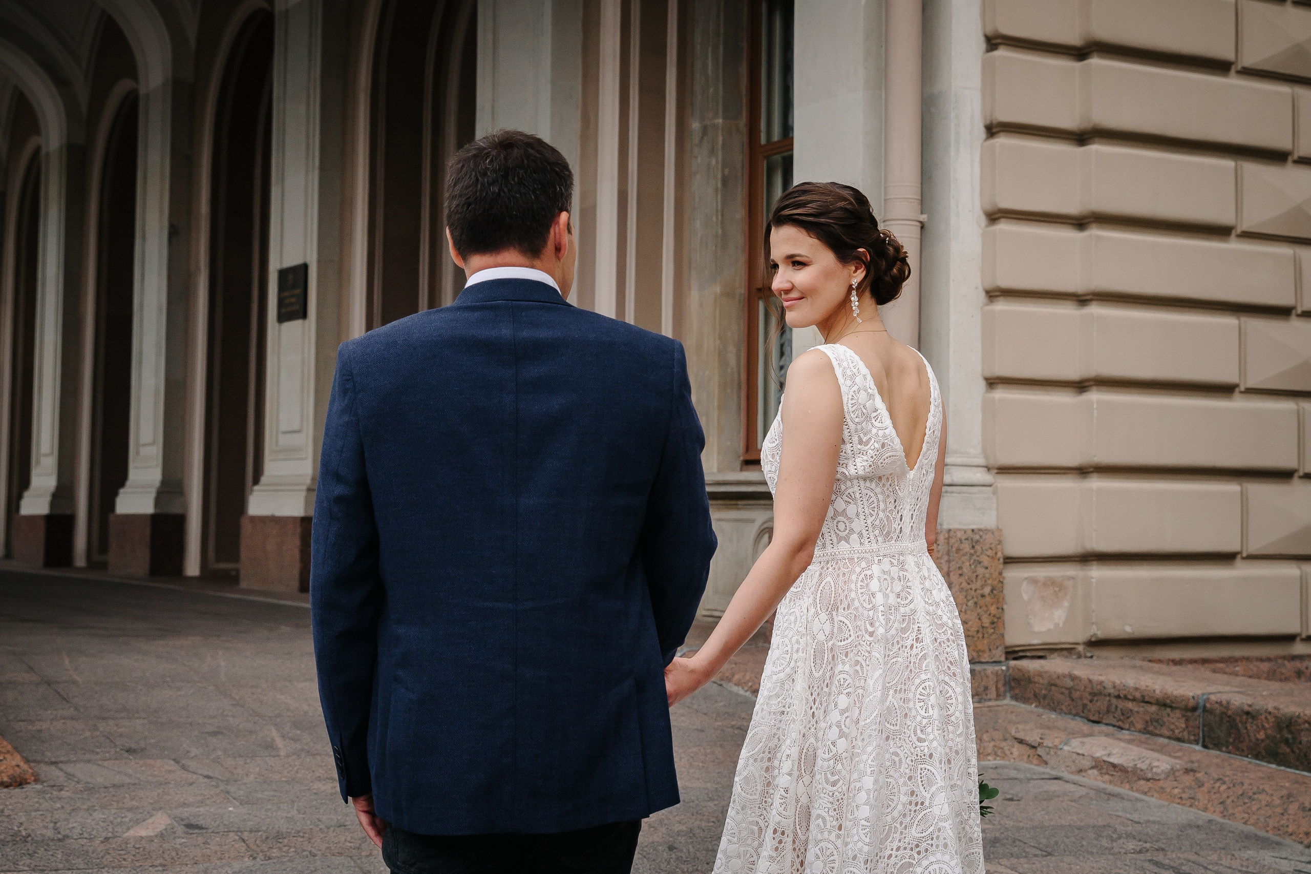 ДВОРЕЦ № 1 | Июль, Исаакиевская площадь. Свадебный фотограф в Санкт-Петербурге Полина Корзухина