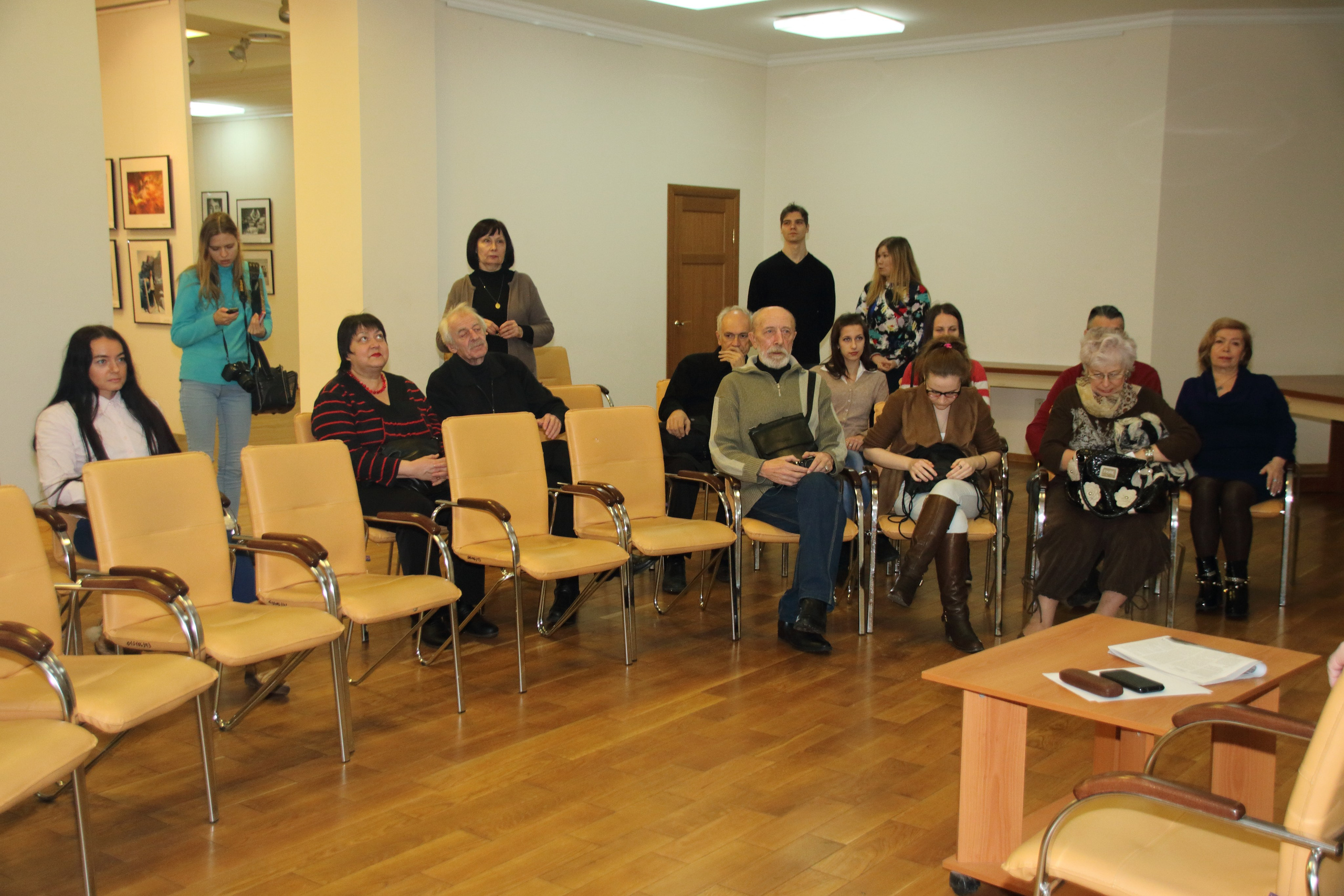 09.02.2017 Творческая встреча Валерия Афанасьева. Фотообъединение Самарского областного отделения Союза журналистов России