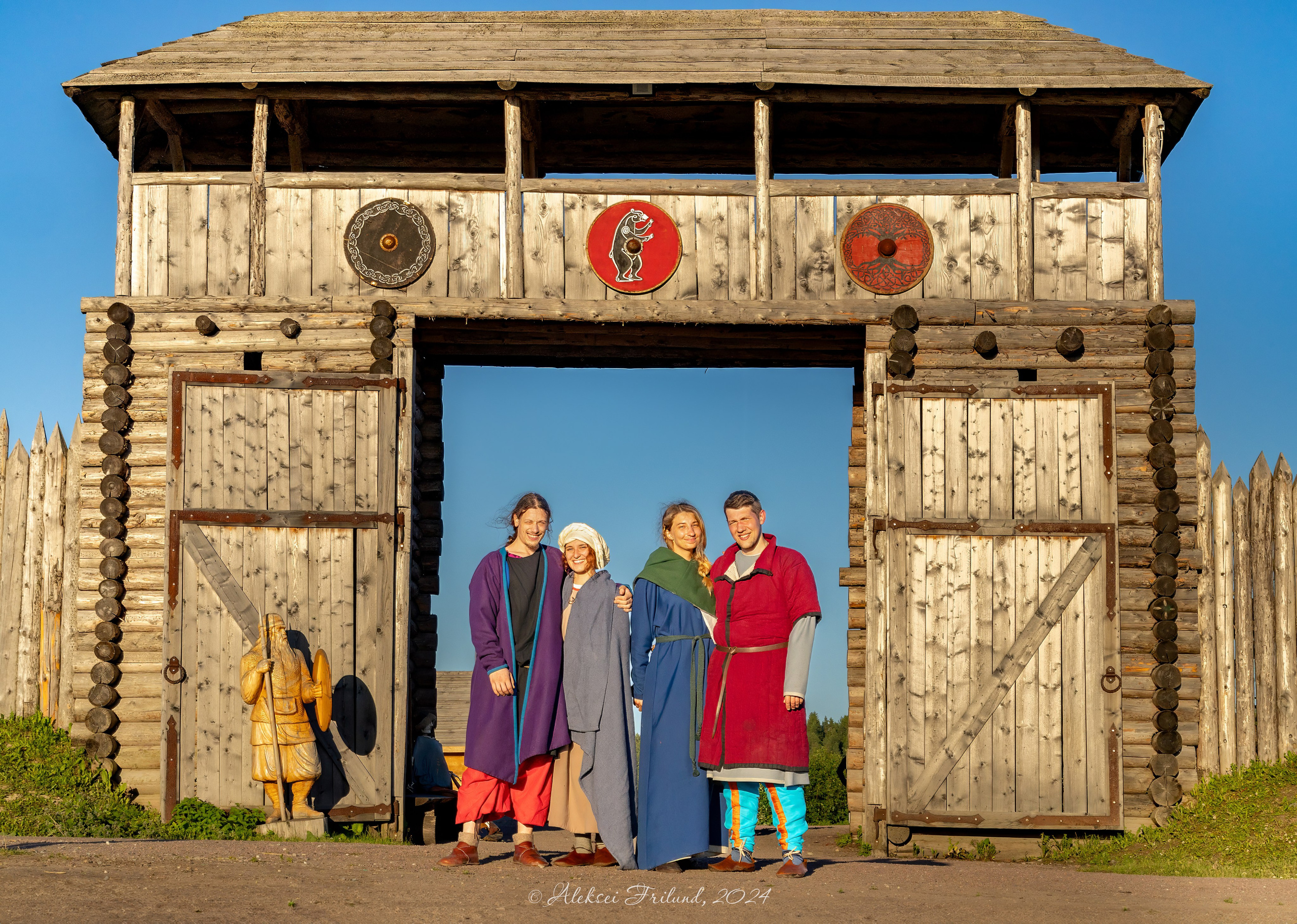 Исторический парк «Бастiонъ» (фестиваль «Карельская Земля» 2024 г.). Аэросъемка. Фото и Видео в Карелии. Алексей Фрилунд