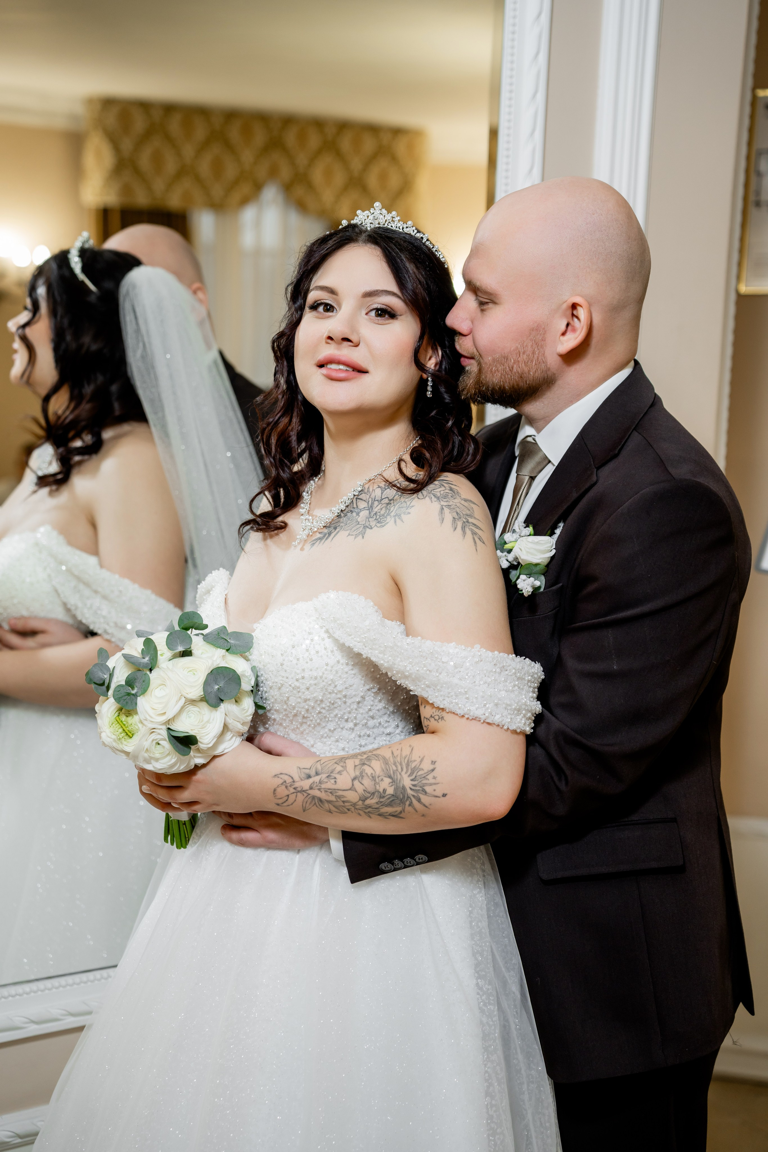 Дарина и Александр. Сборы невесты, загс, банкет. Фотограф и видеограф в Москве и Московской области Мария Вишня