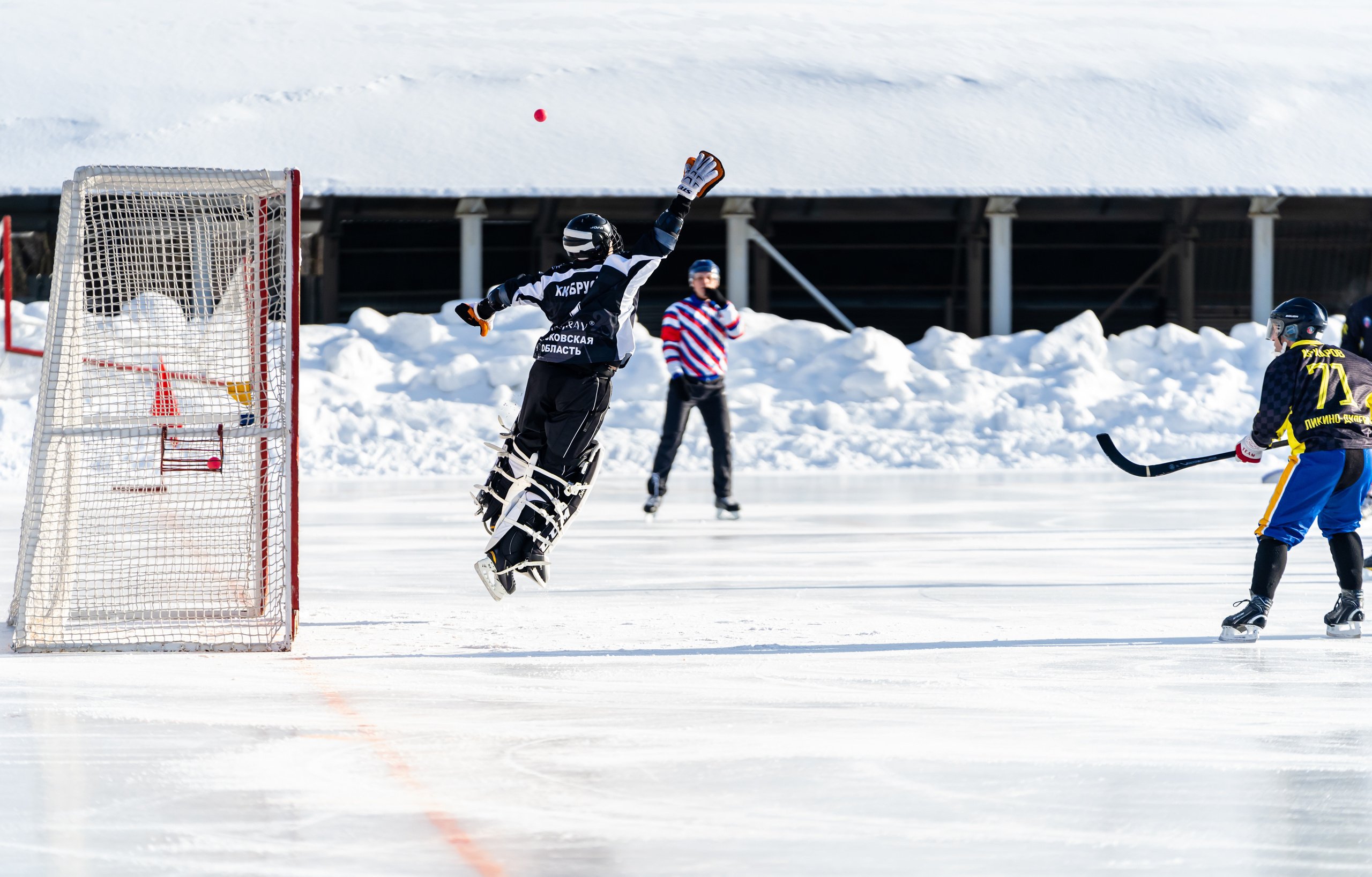 Русский хоккей (bandy). Репортажи, уличные и студийные съёмки в Москве