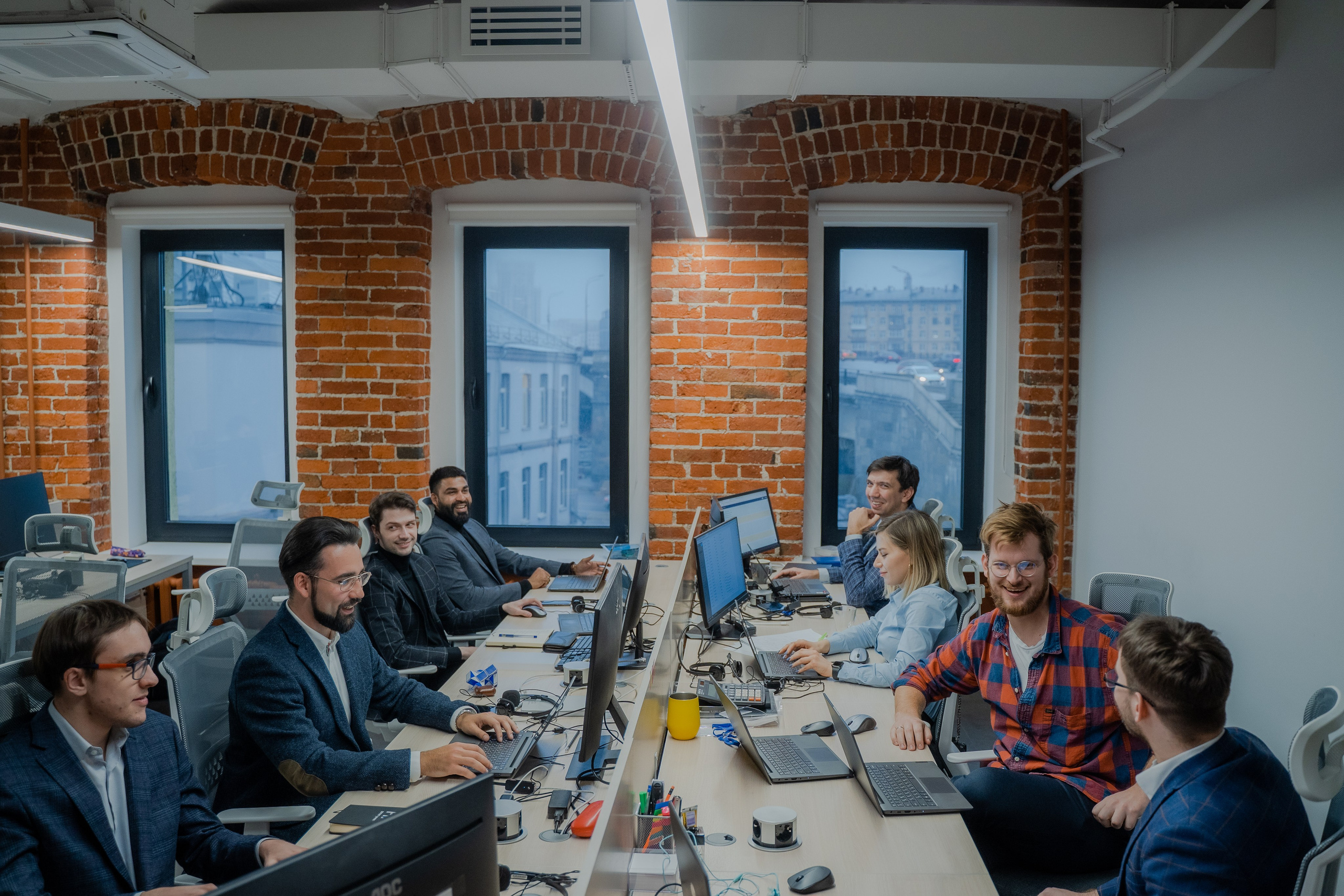 Офисная съемка для сайта компании