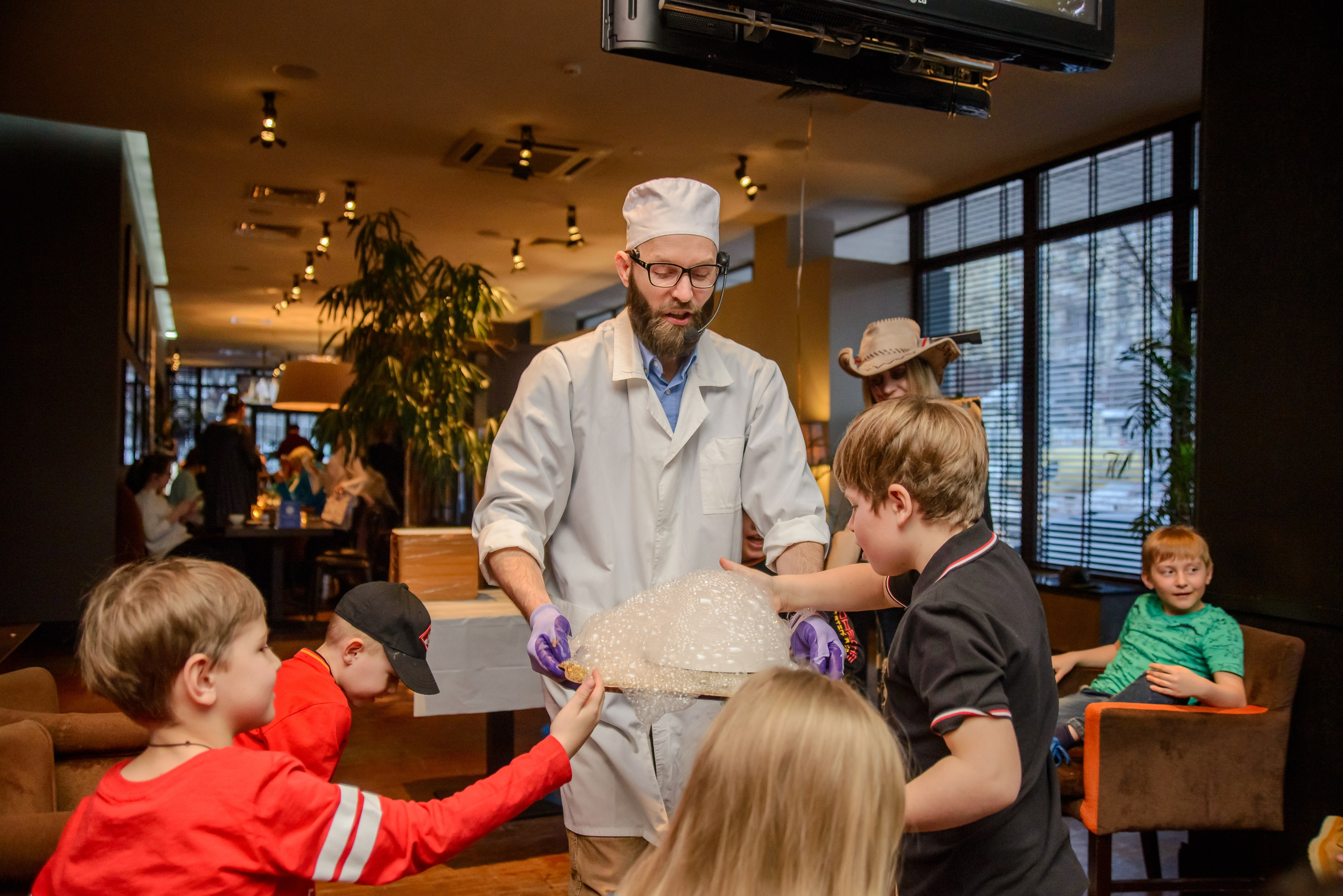 Детский день рождения в ресторане