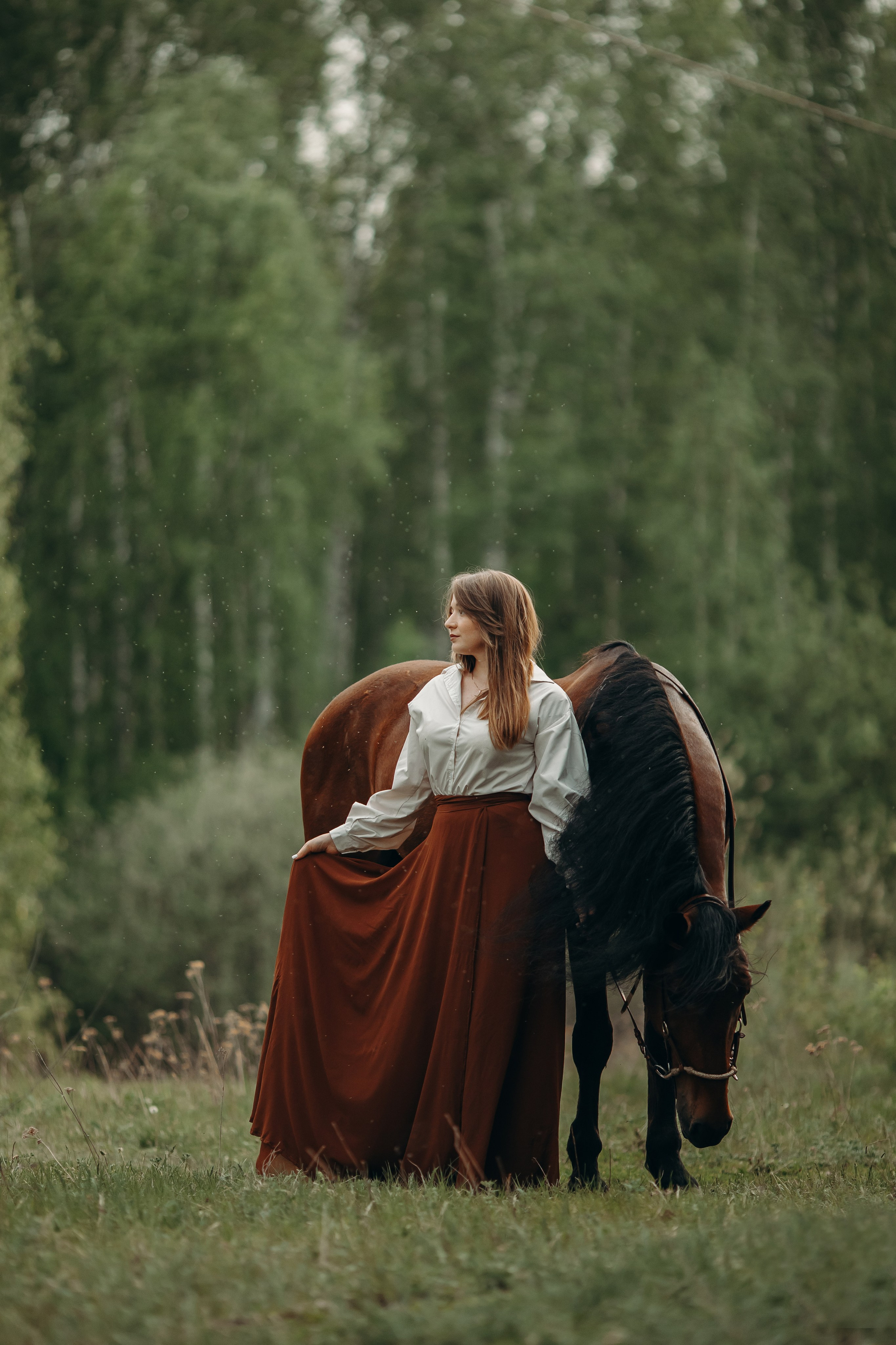 Ксения и Талисман. Анна Молчанова конный фотограф в Тюмени | фотосессии с лошадьми Тюмень