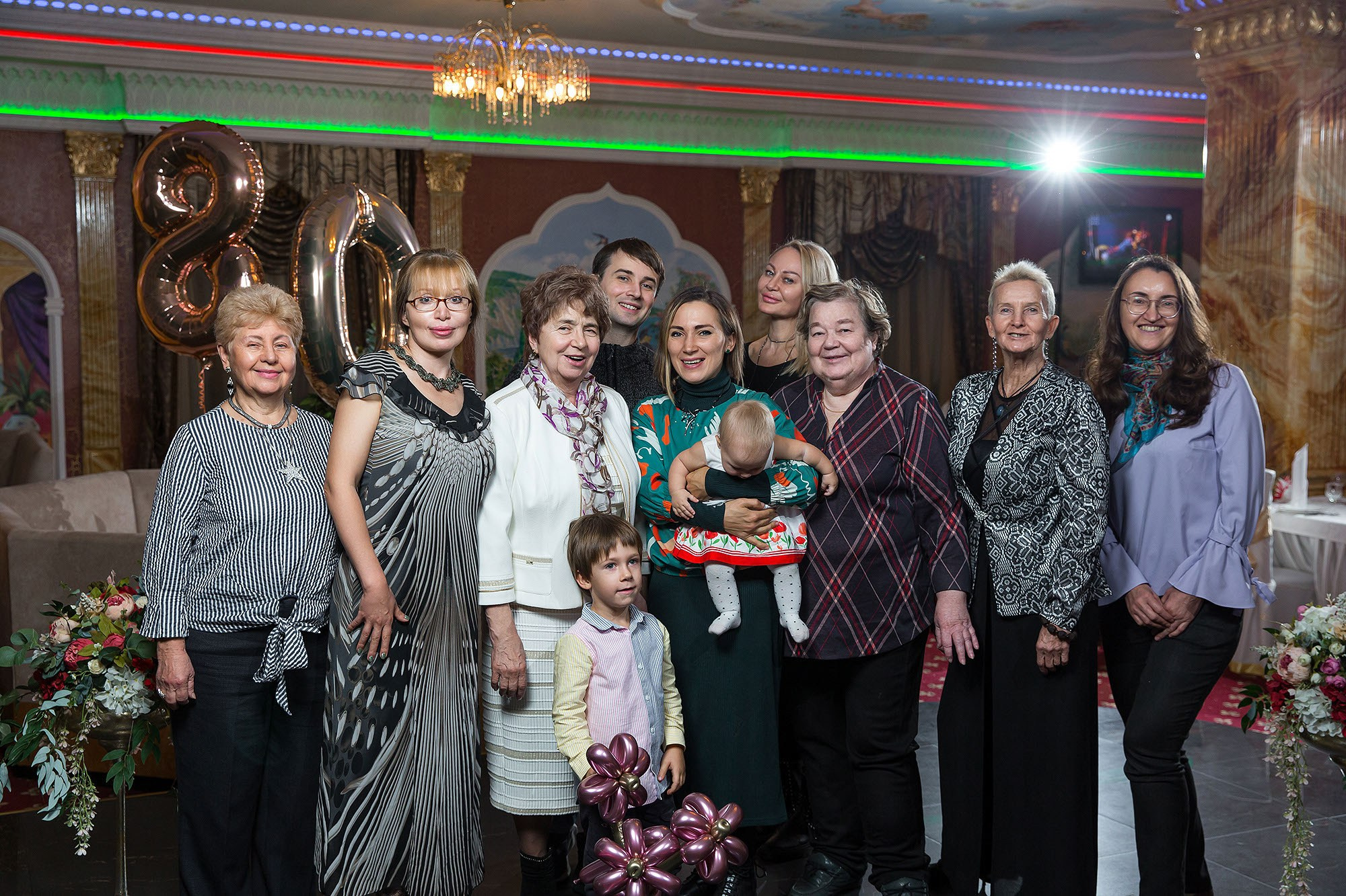 Фотосессия на юбилей или день рождения. Фотограф в Москве Валерий Боцман