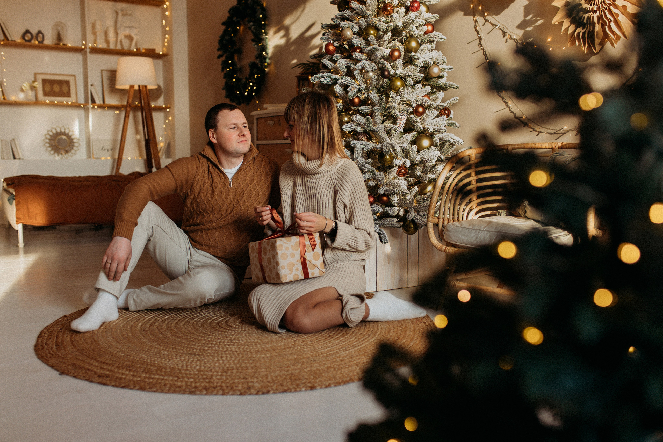Семейная Новогодняя в студии. Фотограф Тверь. Свадебные, семейные, индивидуальные фотосессии