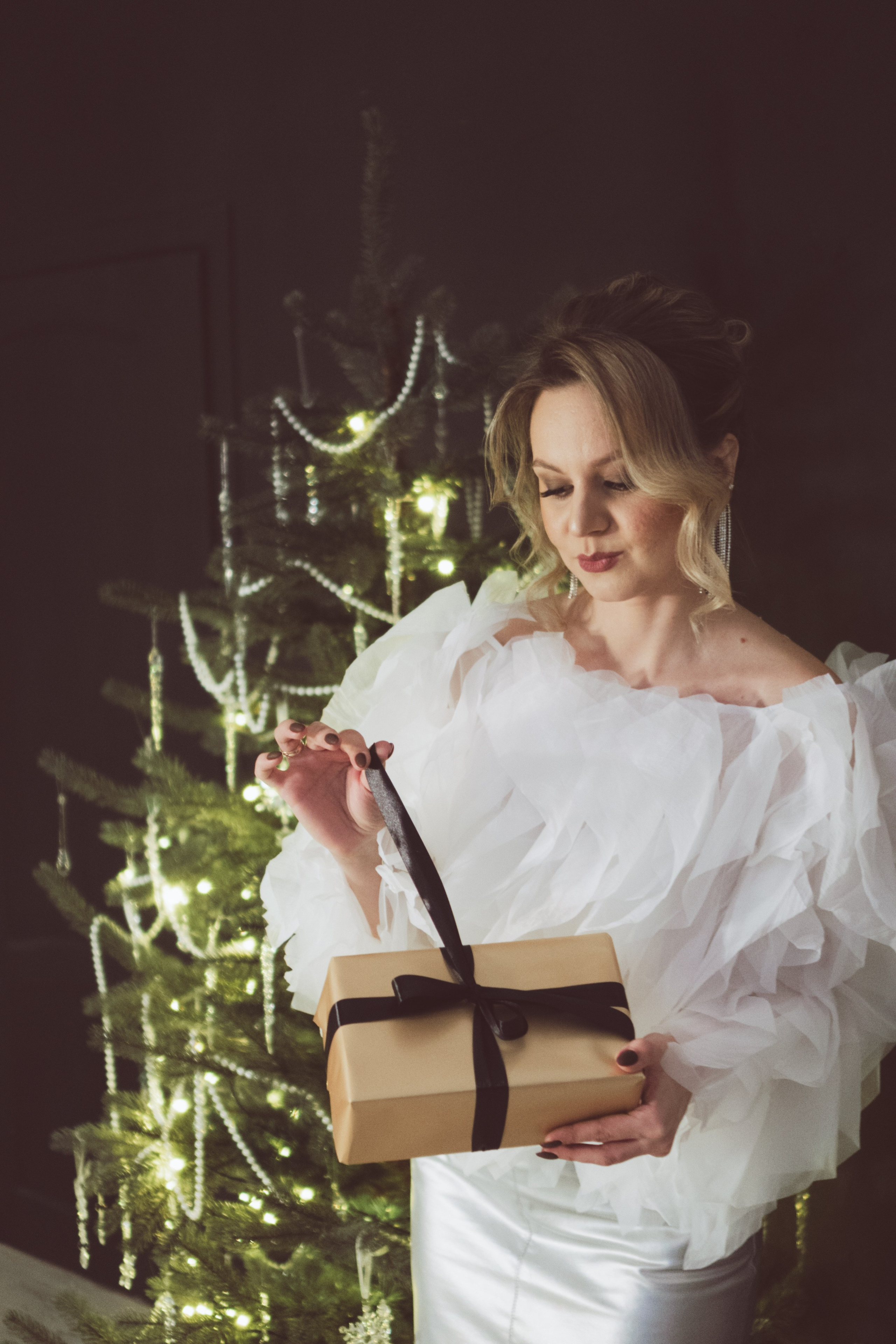 НОВОГОДНЯЯ ФОТОСЕСИИЯ В СТУДИИ ДЛЯ ДЕВУШКИ И ПРОГУЛКА ПО ЧЕРНЫШЕВСКОЙ. Профессиональный фотограф, Санкт-Петербург — Виктория Богомолова