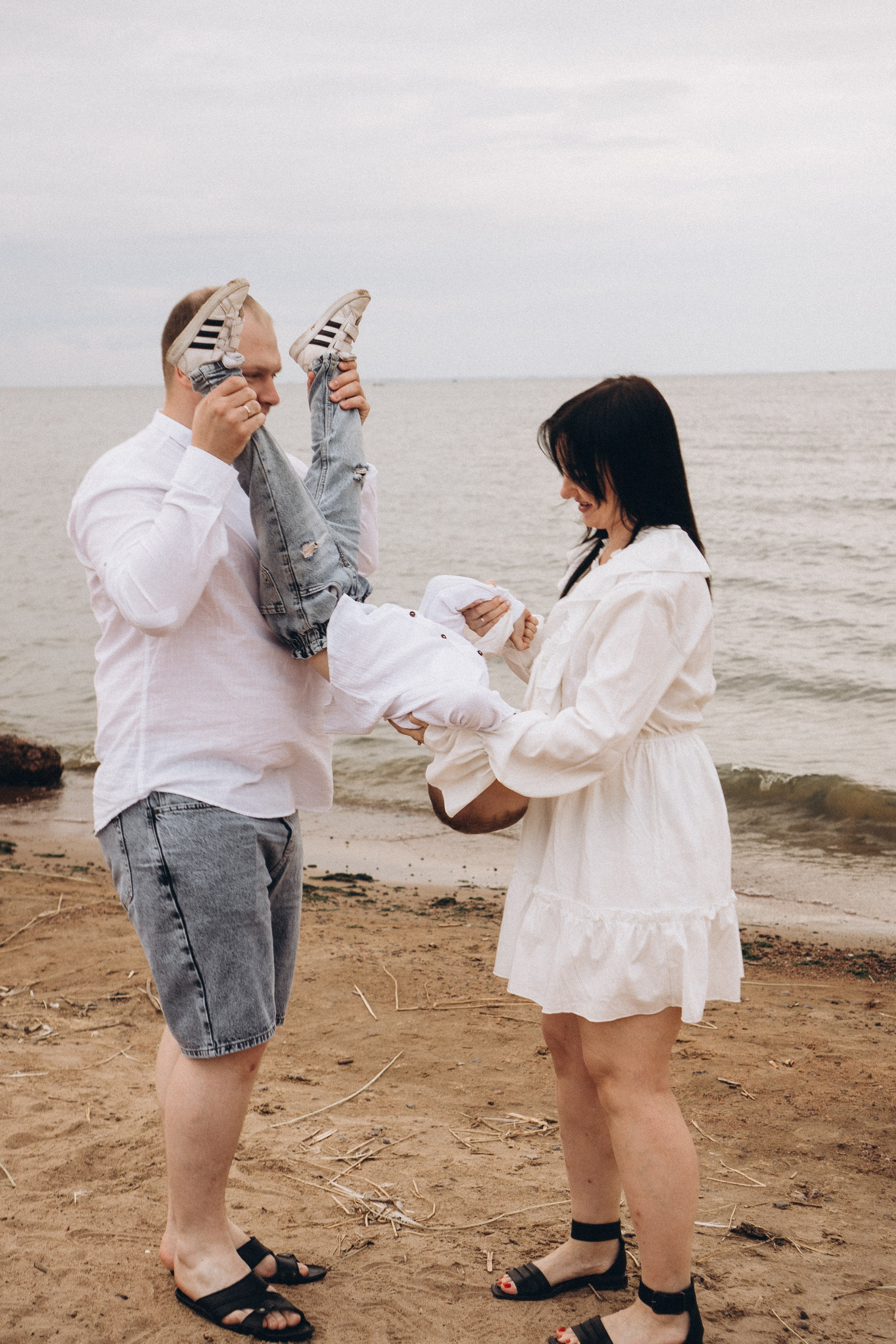 Семейная история на берегу залива. Профессиональный фотограф, Санкт-Петербург — Виктория Богомолова