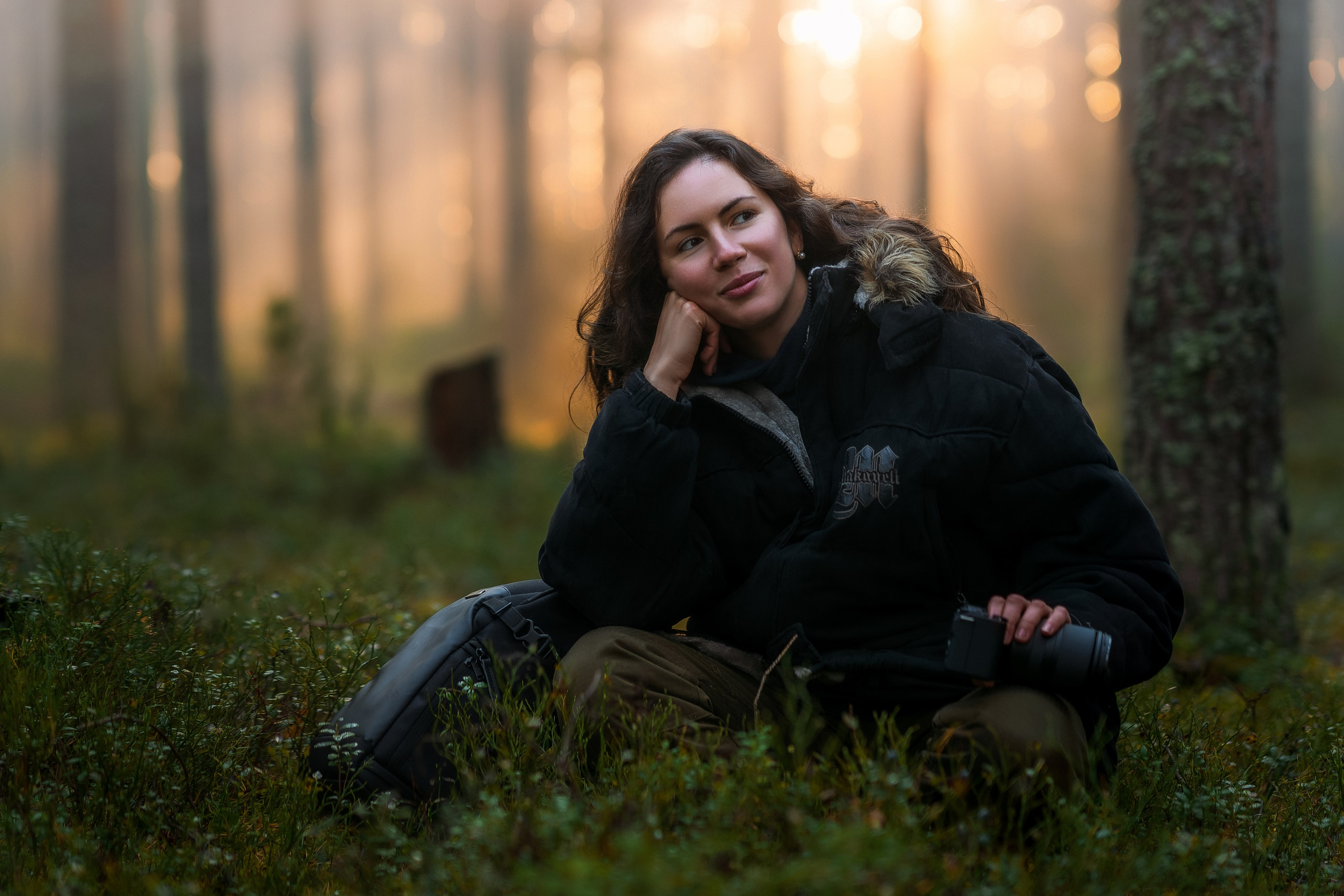 Рассвет в осеннем лесу, Карелия. Юля Дэй • Фотограф, Санкт-Петербург