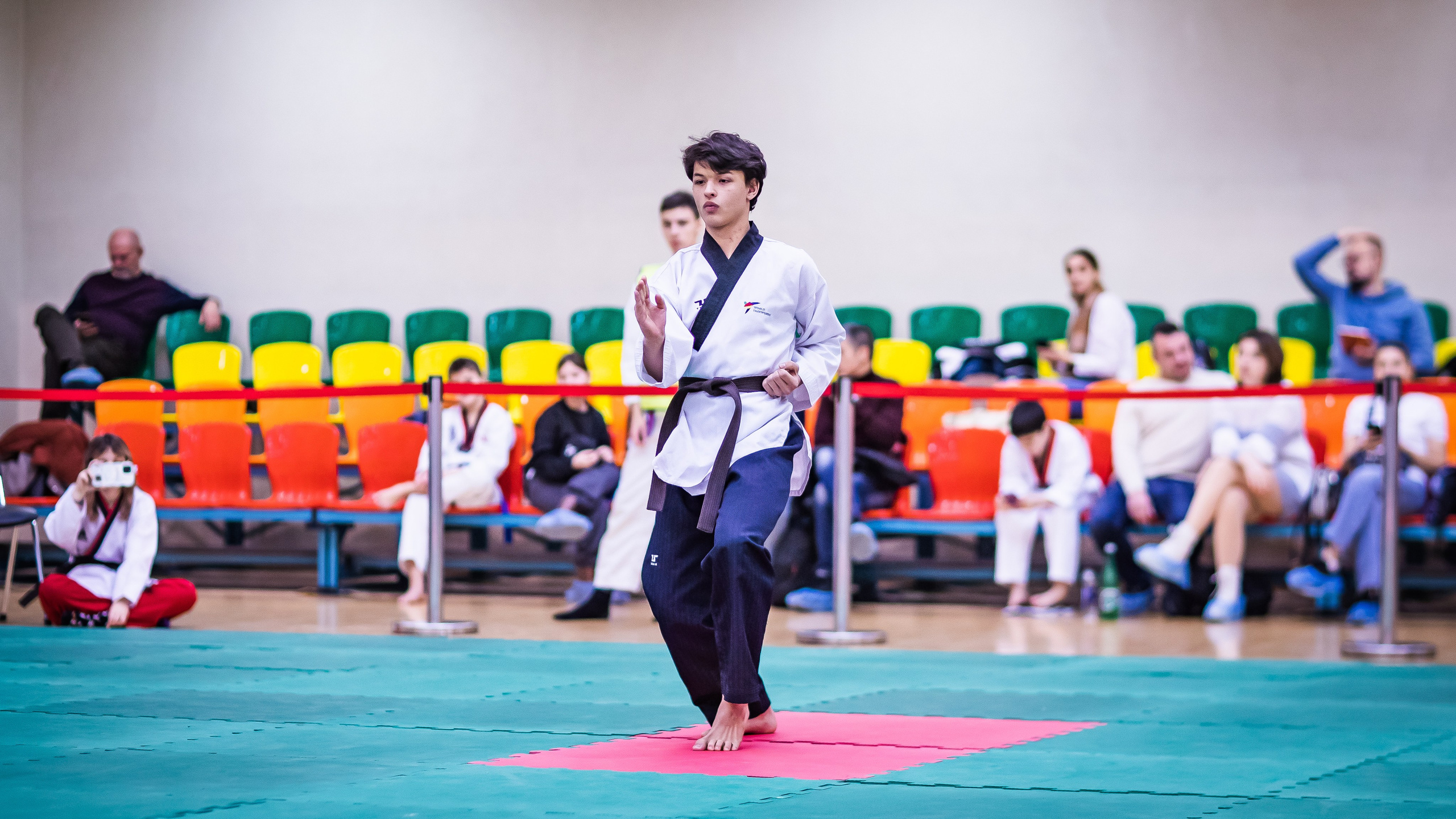 Турнир Федерации детского тхэквондо России по дисциплине ПХУМСЭ. Спортивный фотограф Максим Серегин