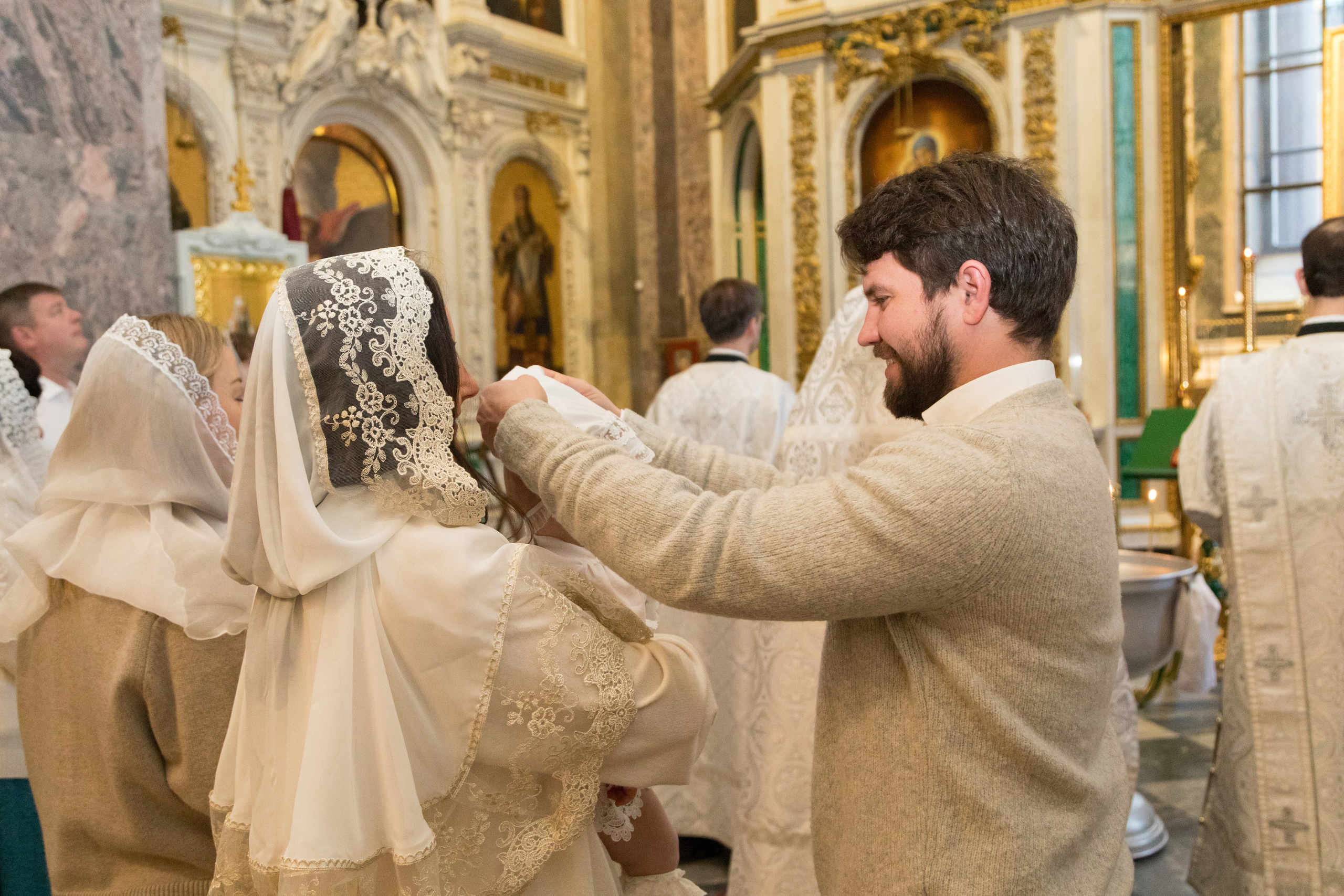 Крещение в Исакиевском соборе. Детский и контент фотограф Надя Волкова Санкт-Петербург