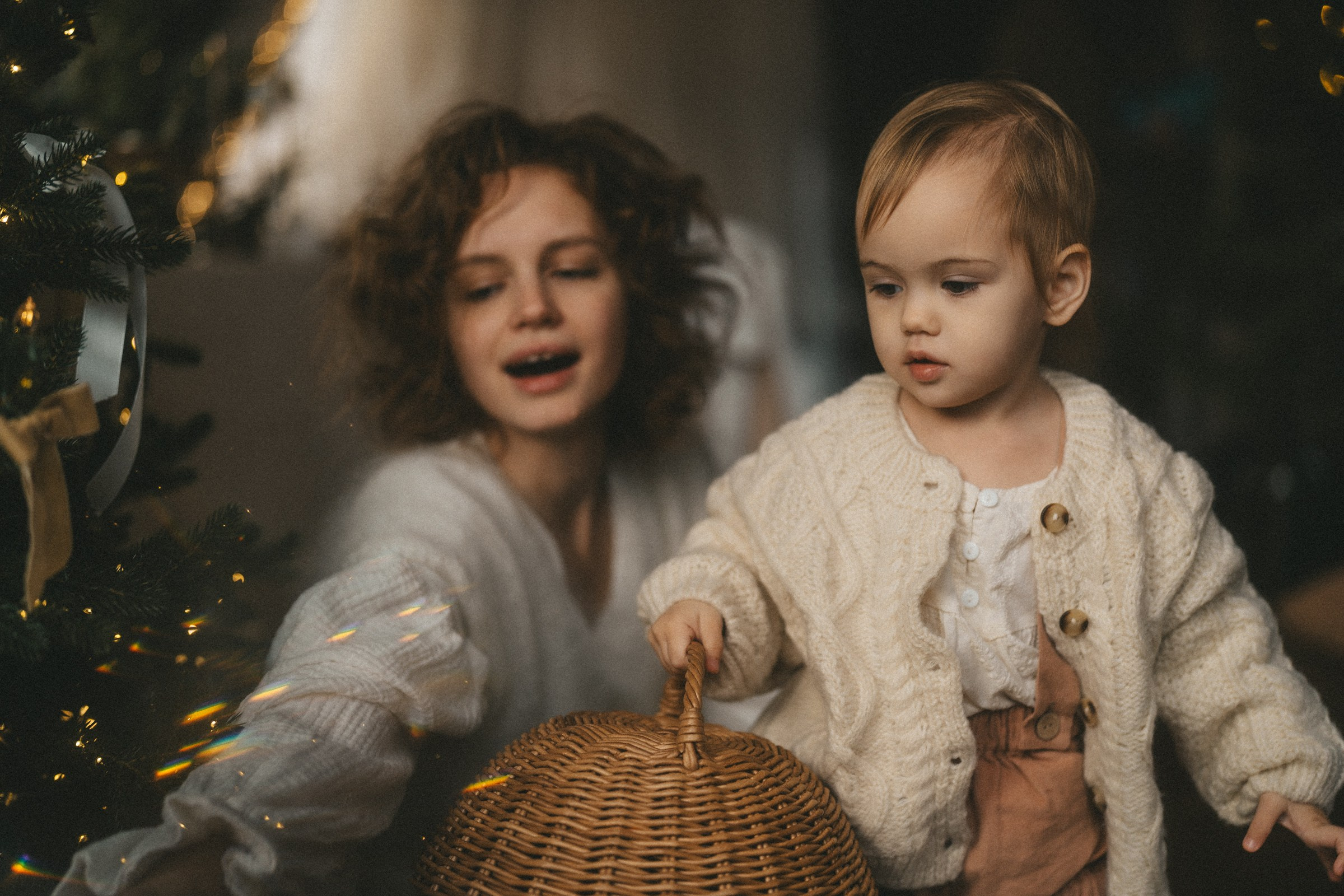 Новогодняя, семейная фотосессия в доме Элли г. Пушкино. Семейный и детский фотограф в Сергиев Посаде, Хотьково Якимчук Любовь