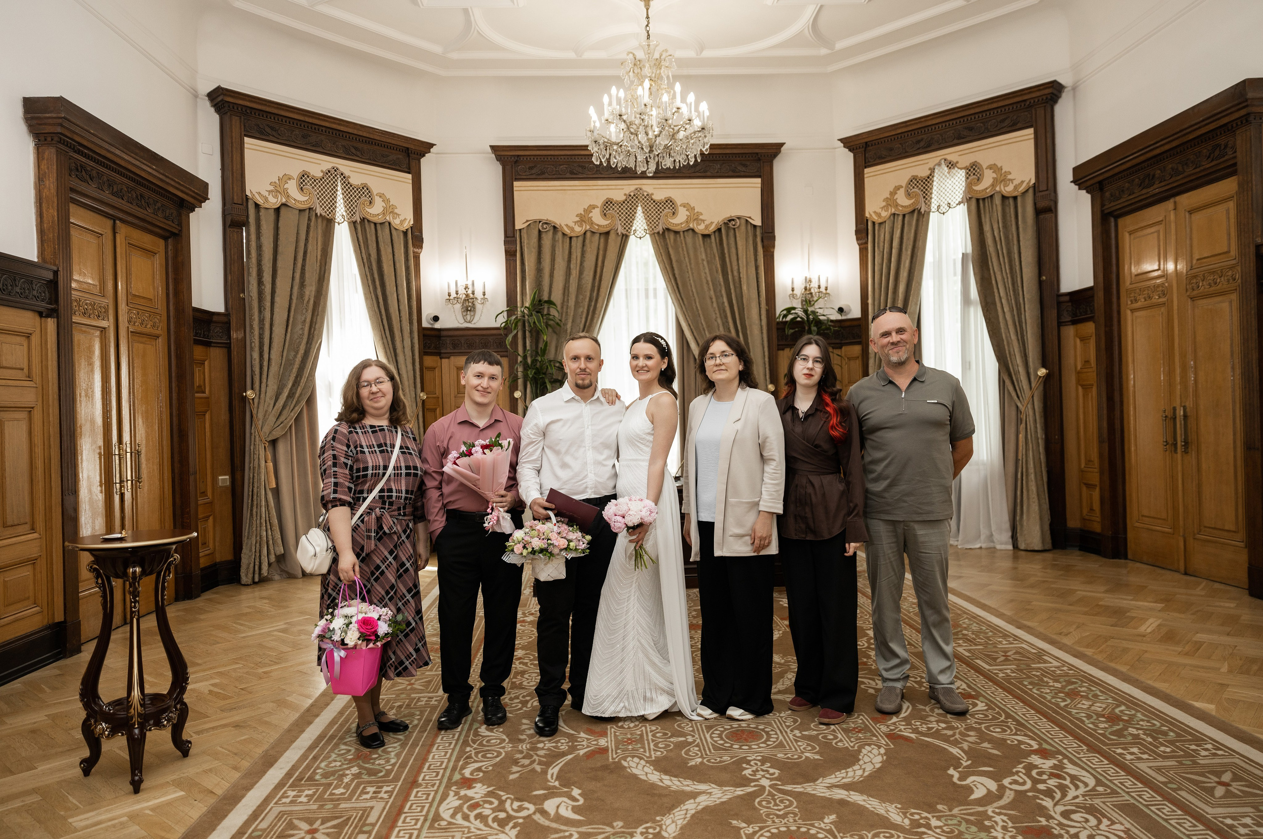 Сергей & Татьяна (Грибоедовский загс и прогулка в Кусково). Фотограф в Москве Юлия Хамзина