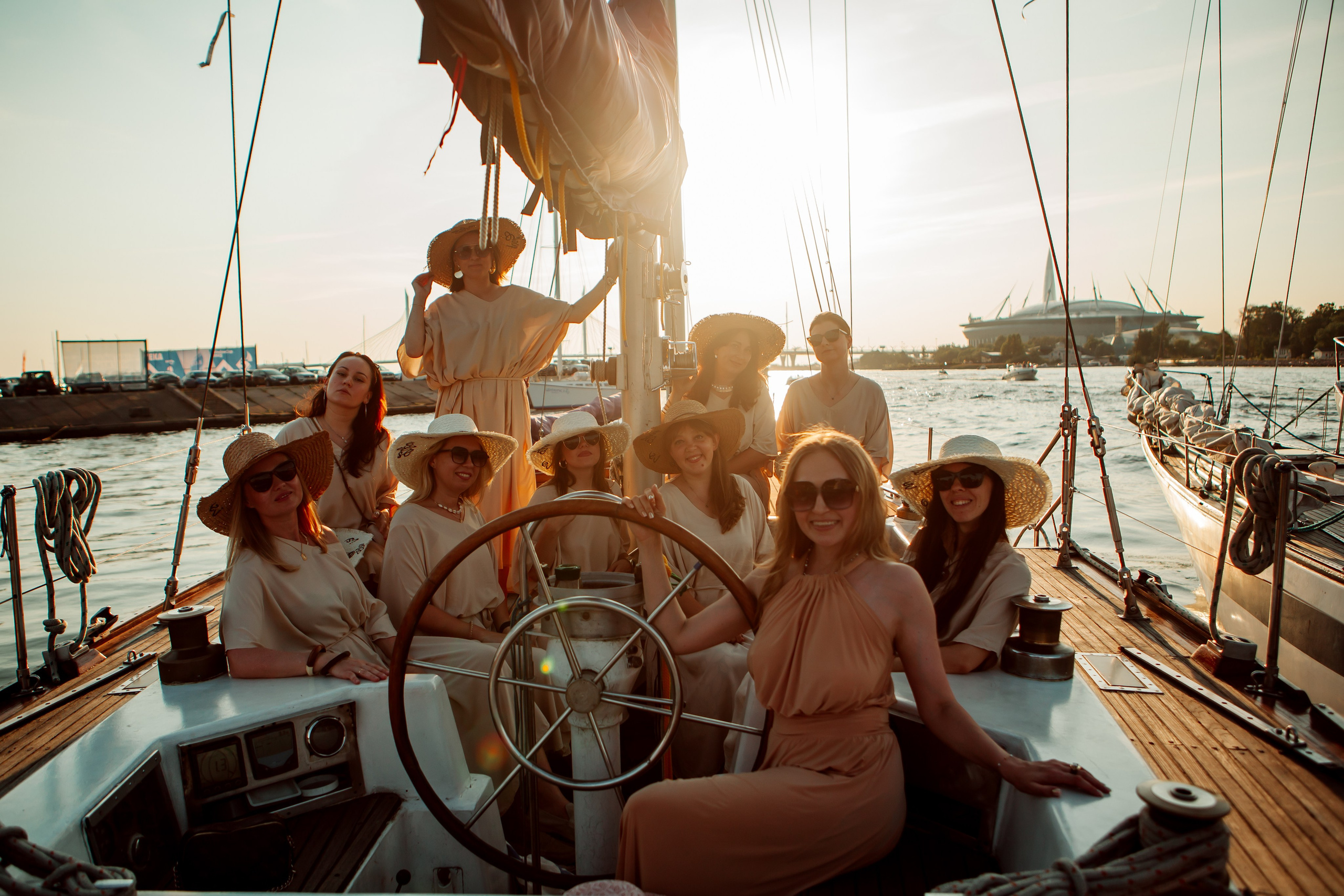 На яхте. Репортажный Фотограф в Санкт-Петербурге Светлана Мосиенко
