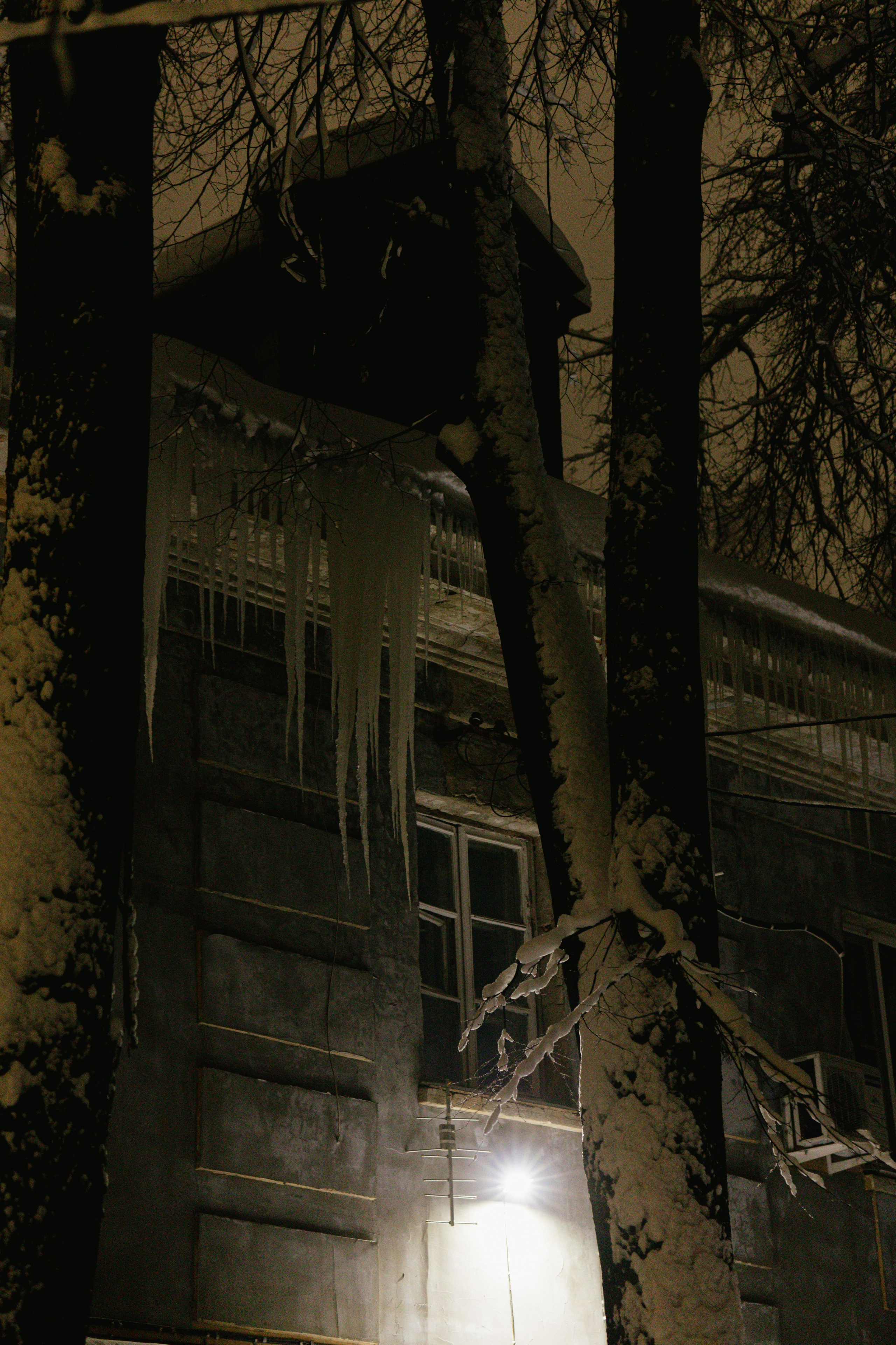 Город зимой. Фотограф Эльмира Лин