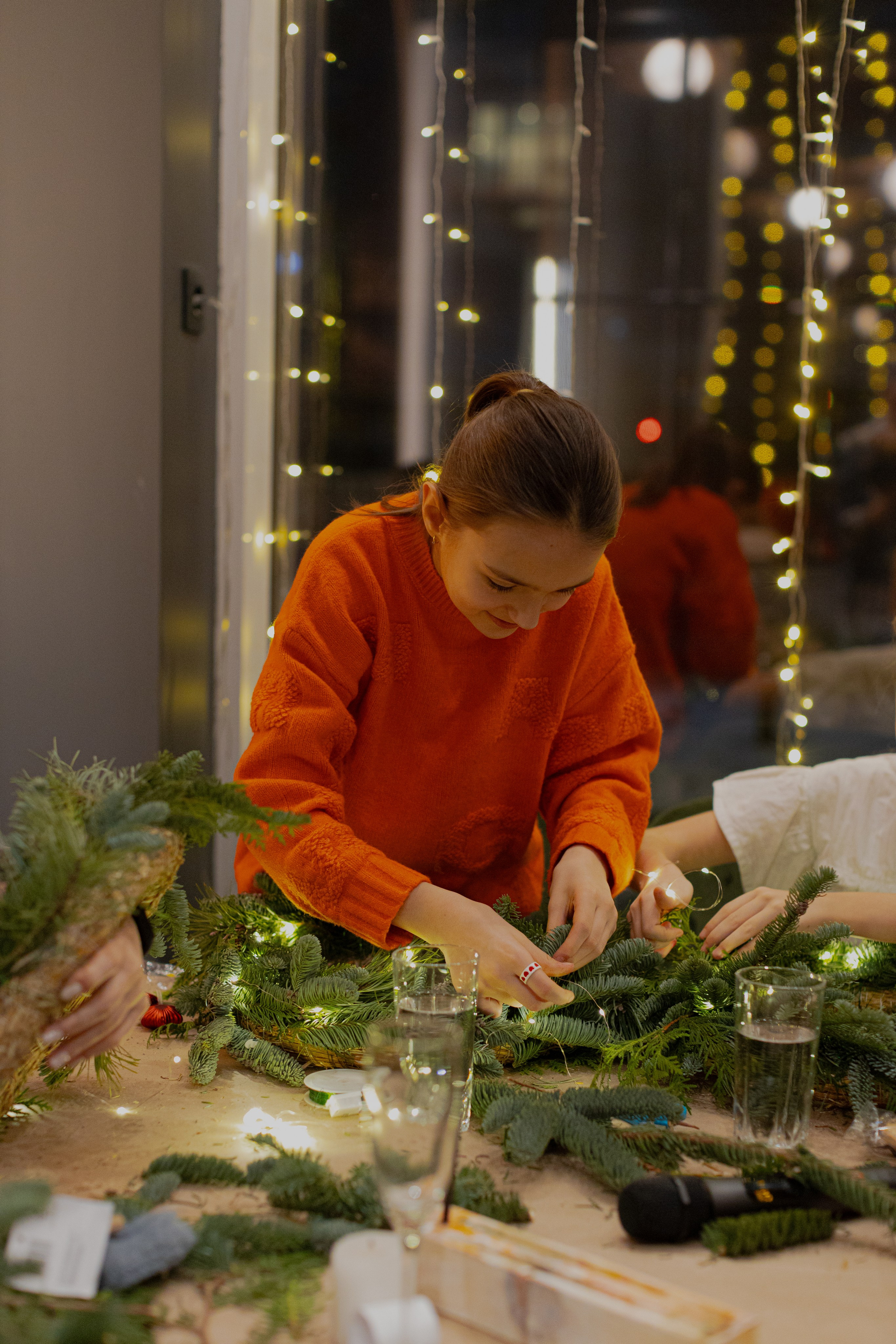 Мк Новогодний Венок. Анастасия Ракчеева Художник