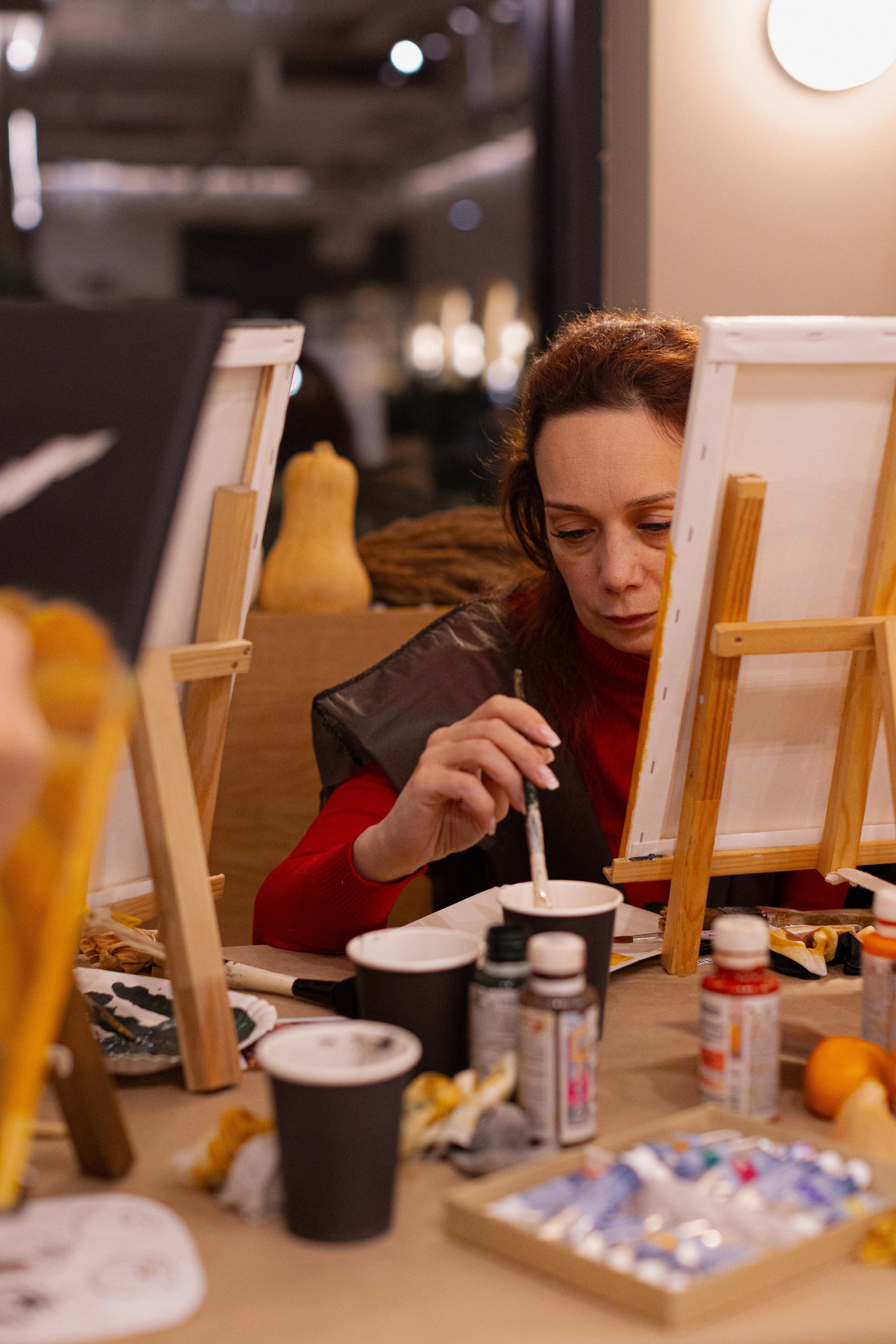 МК Тыква в кафе Здрасте. Анастасия Ракчеева Художник