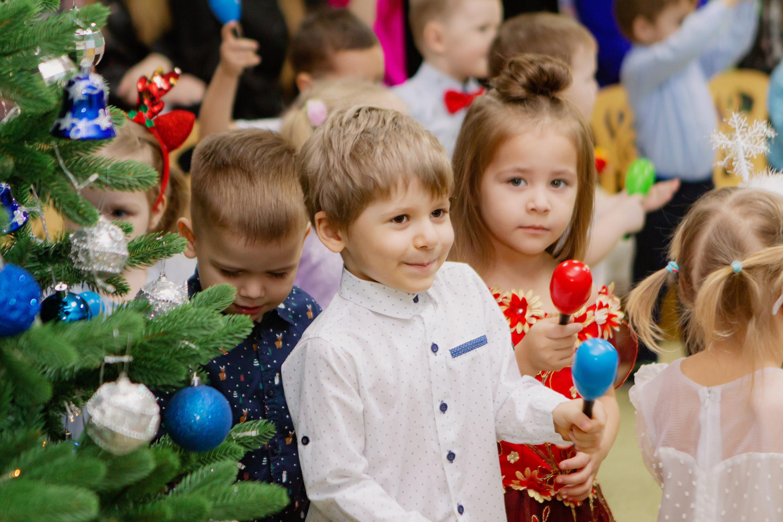 Фотосъёмка новогоднего утренника. Фотограф в Екатеринбурге Пойгина Елена
