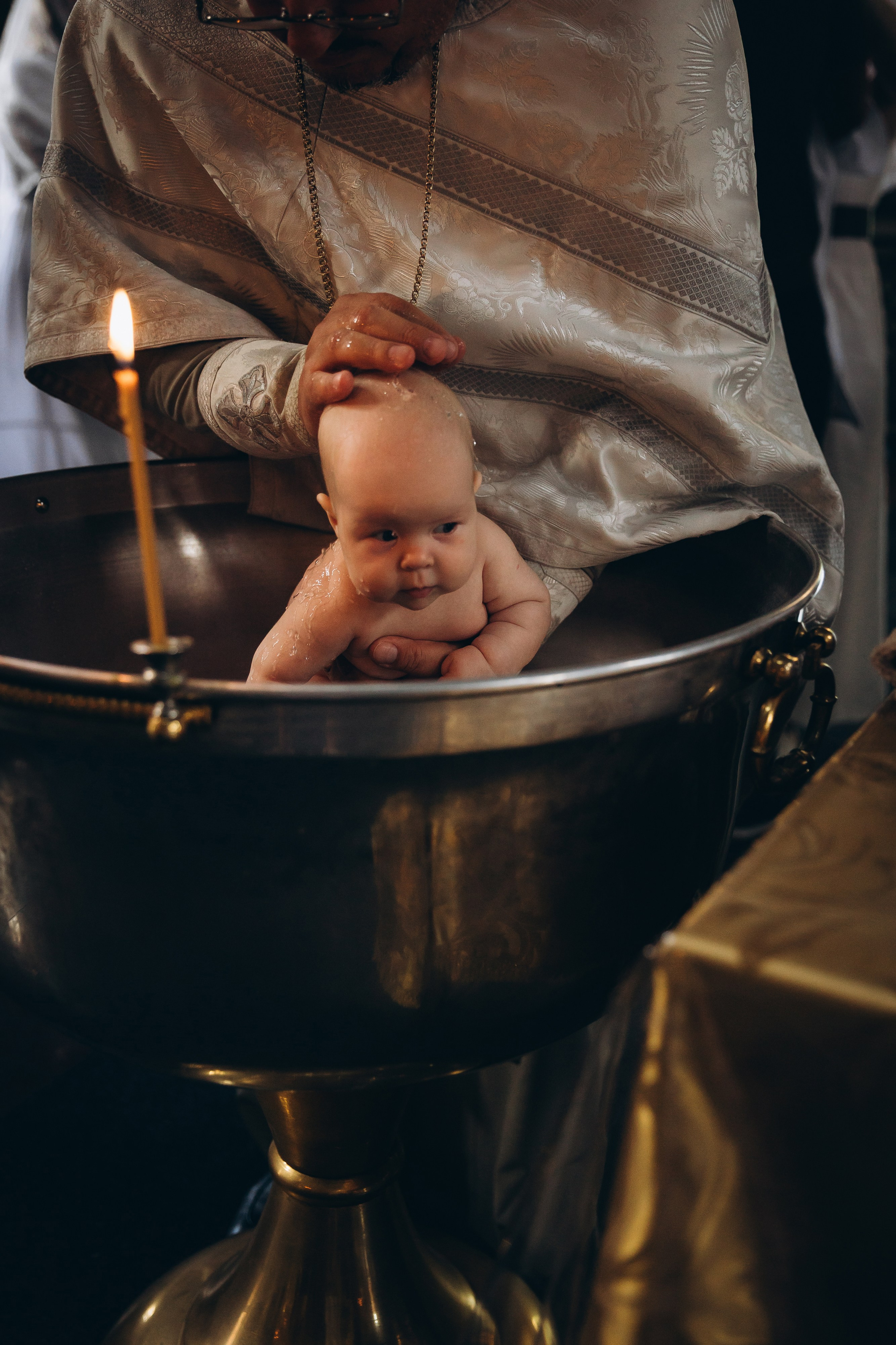 Таинство Крещения Евы. Фотограф в Краснодаре Алла Потоцкая
