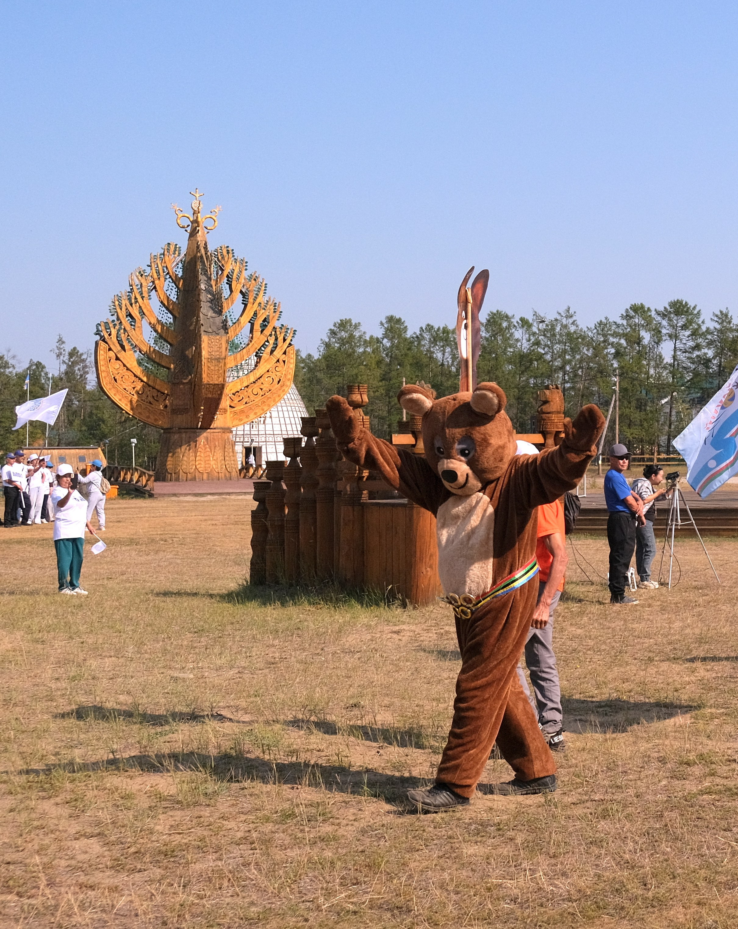 Фестиваль культуры и спорта выпускников школ. Репортажная фотография о культуре в Якутии