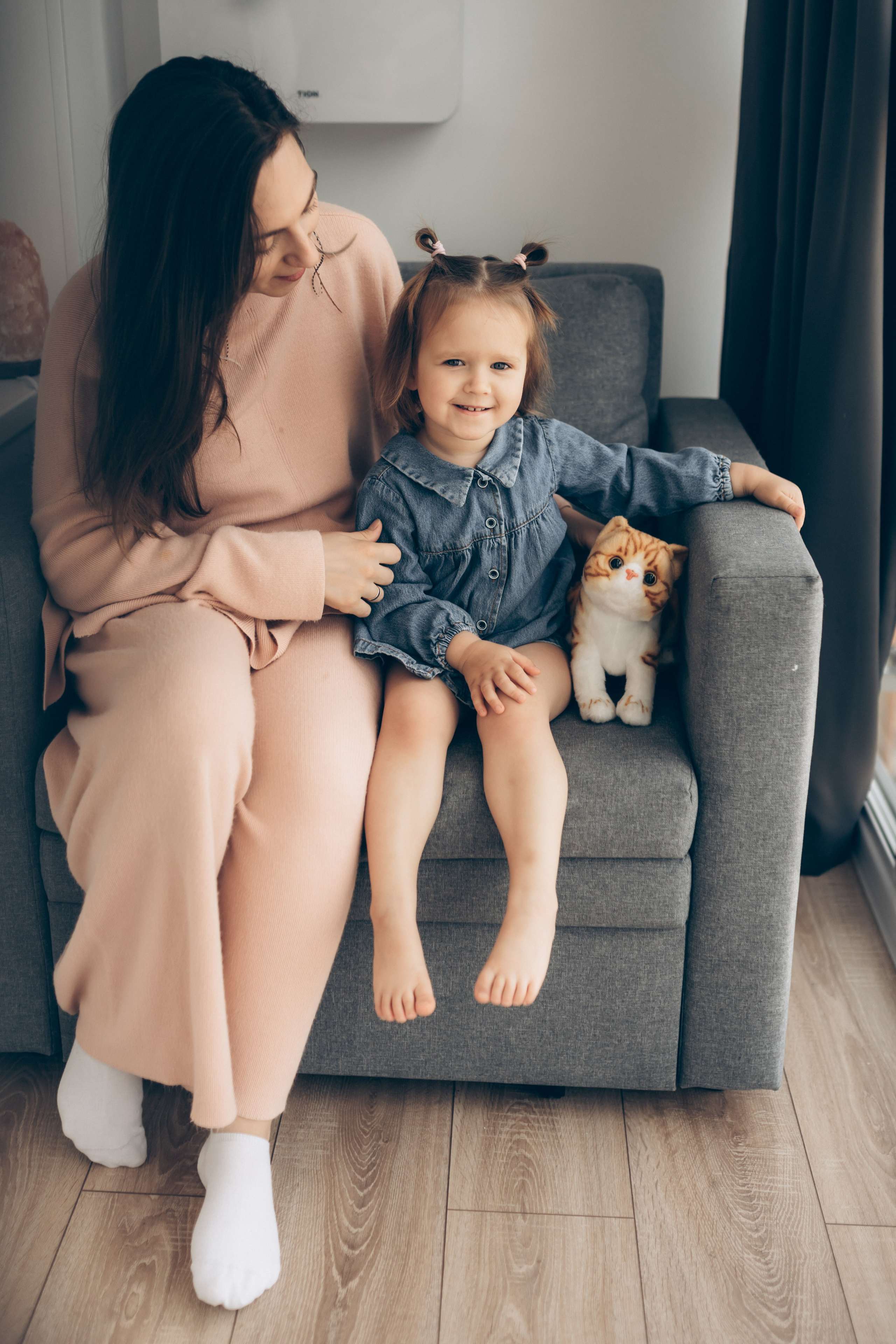 Воскресное утро семьи Алин. Семейный фотограф в Томске Зарина Азизбаева