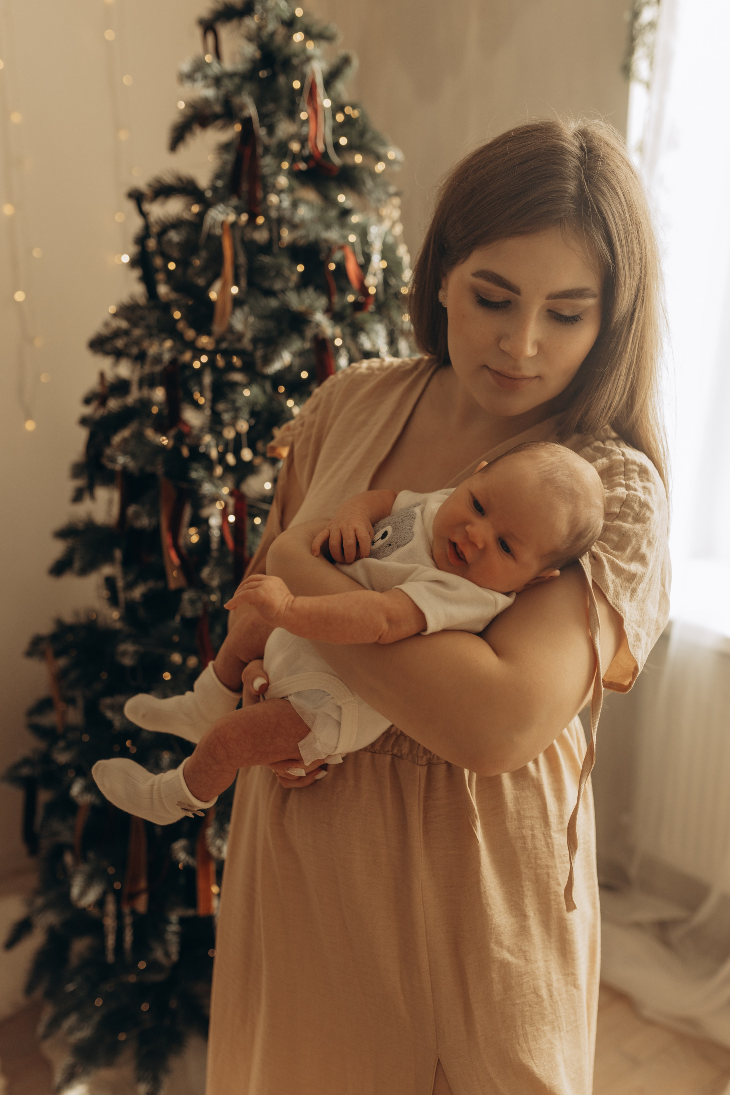 Мама и малыш. Первый месяц вместе. Фотограф в Ставрополе Svetlana Matveeva