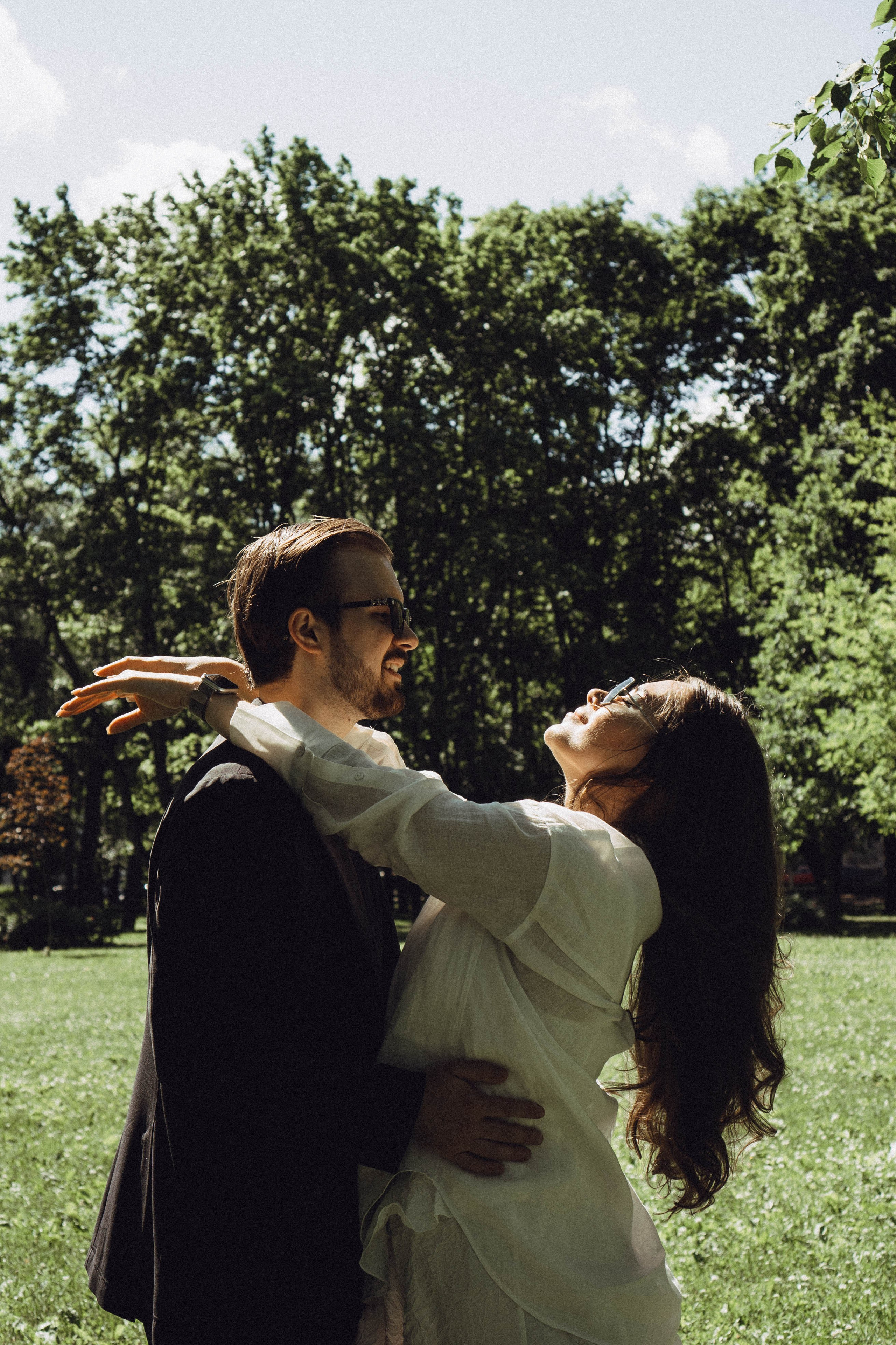 СВАДЕБНАЯ СЬЕМКА В ПАРКЕ ПОБЕДЫ И ПРОГУЛКА ПО МОСКОВСКОМУ ПРОСПЕКТУ. Профессиональный фотограф, Санкт-Петербург — Виктория Богомолова