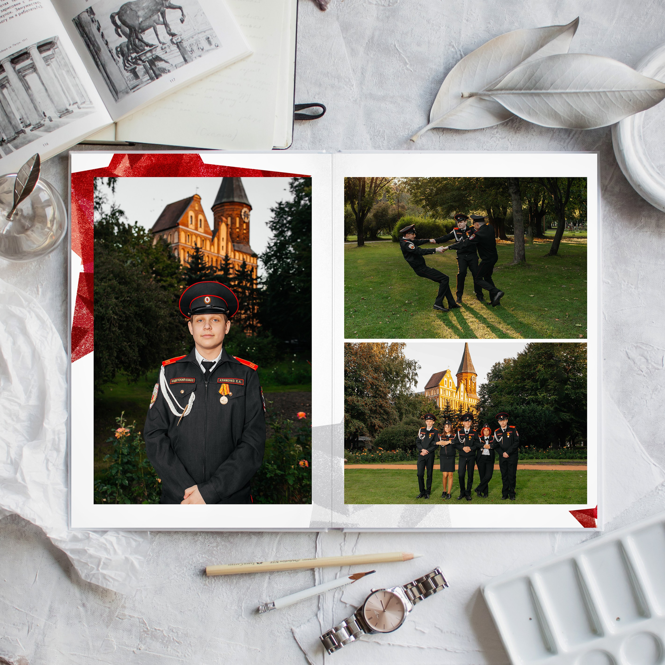 Индивидуальные альбомы. LiveBook39 — студия выпускных альбомов Светланы Микишаниной в Калининграде