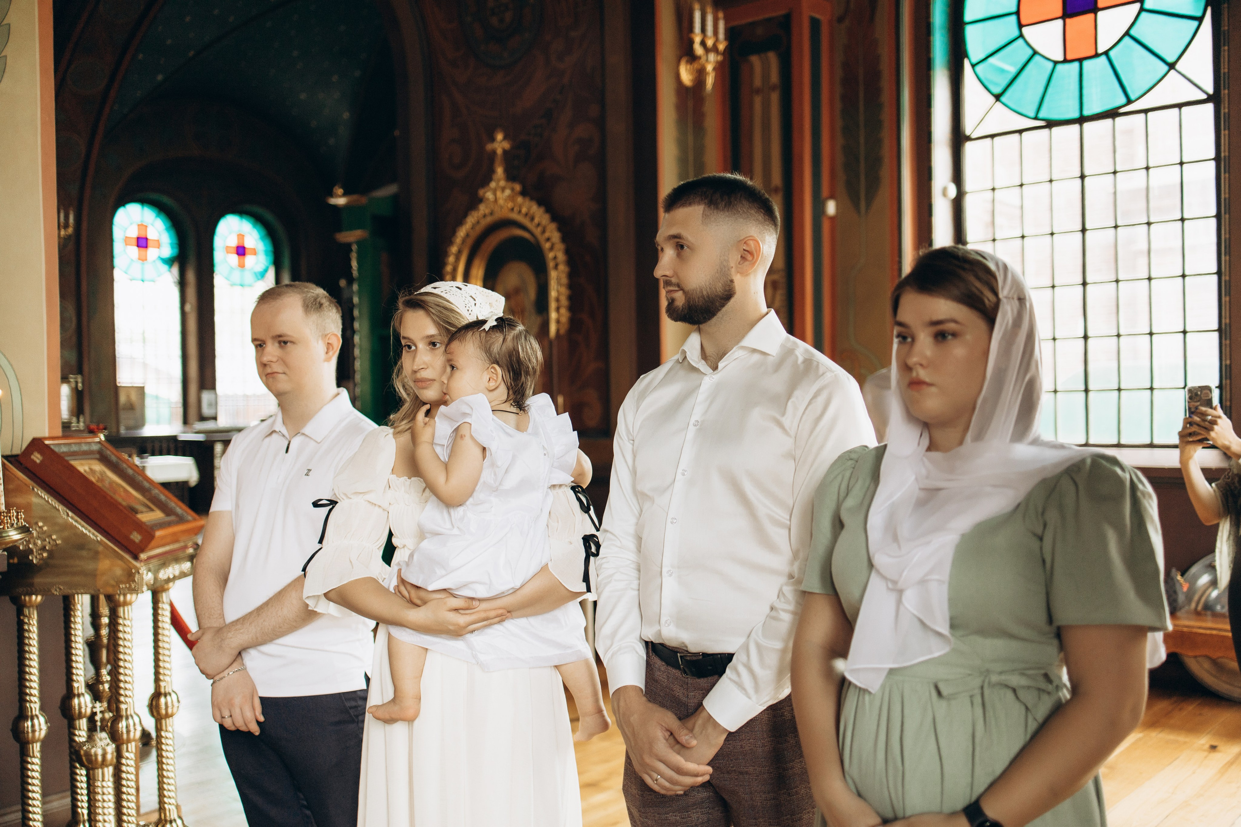 Крещение Стефании. Самый теплый фотограф в Краснодаре Рябоконь Ксения