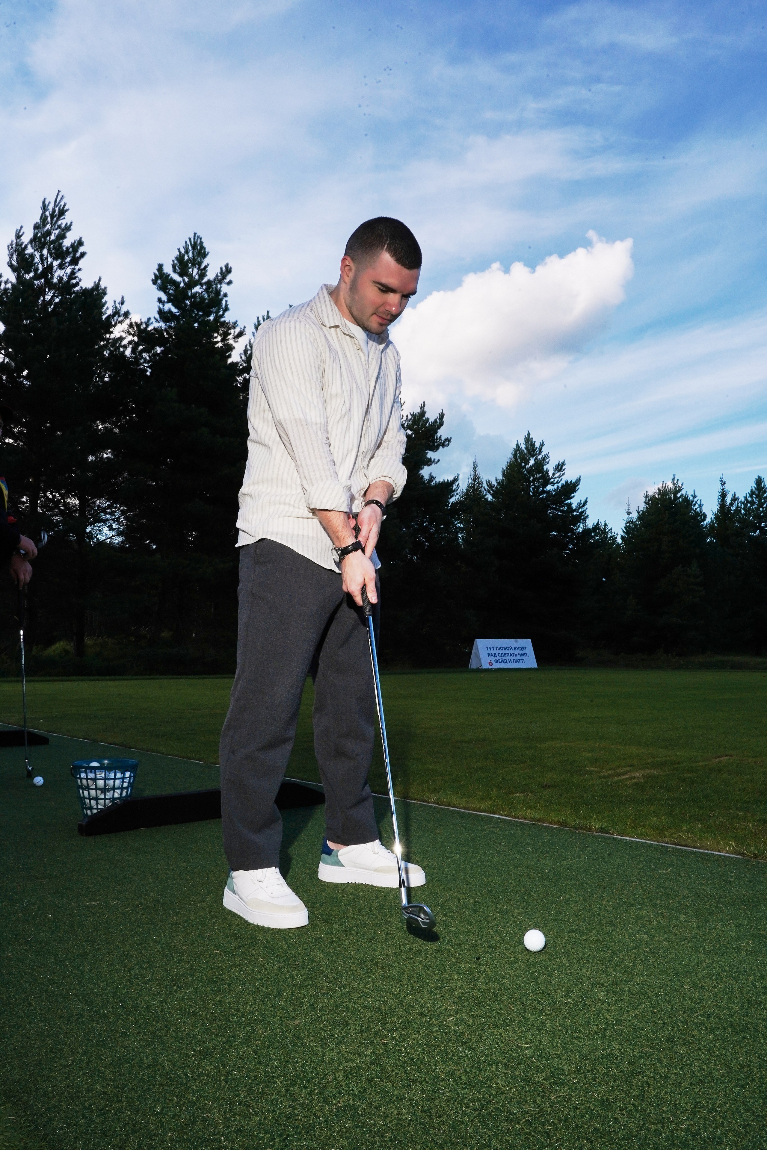 Гольф Пестово X OLIMBET. Фотограф