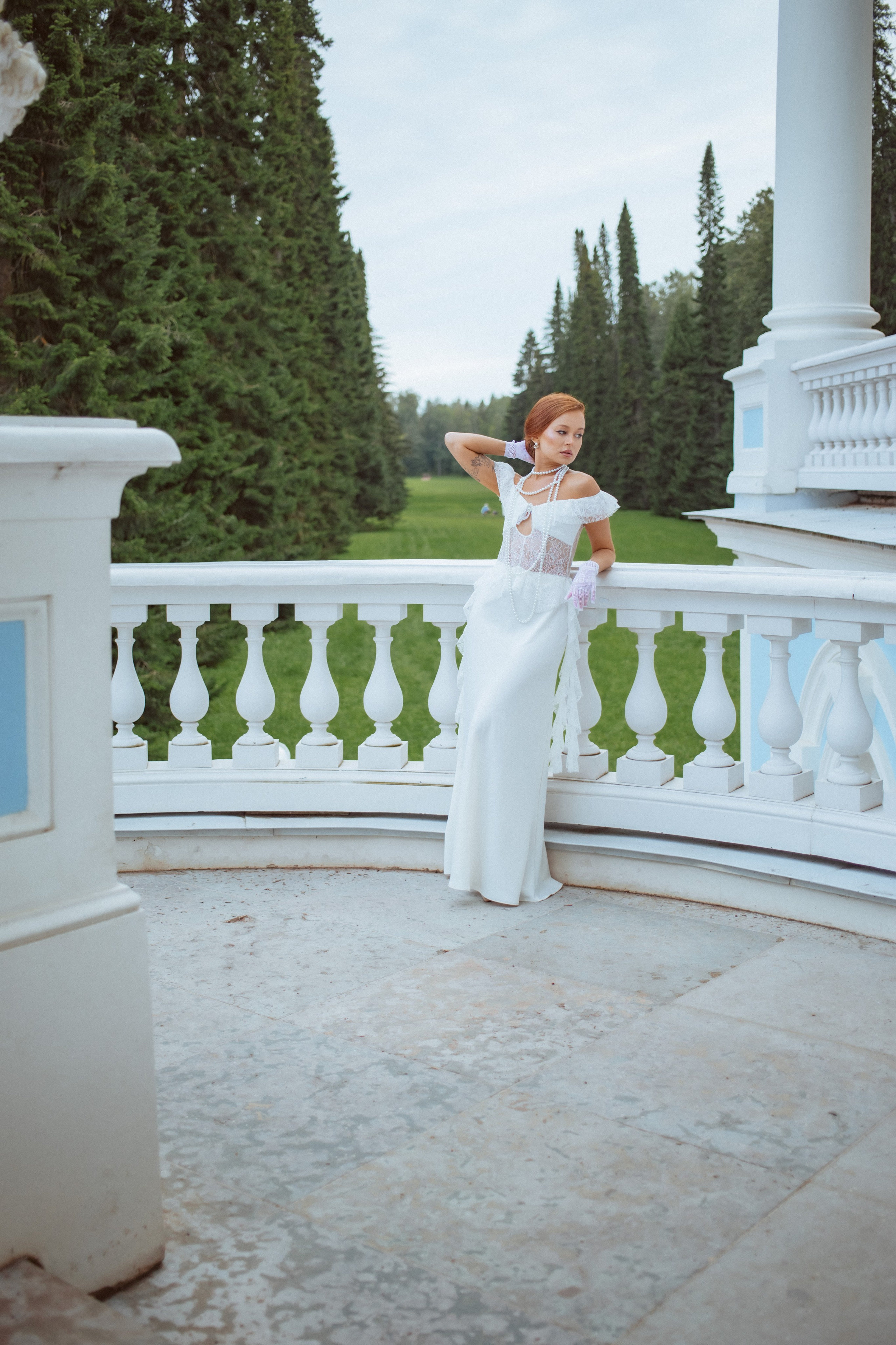 Фотосессия в парке летом Ораниенбаум