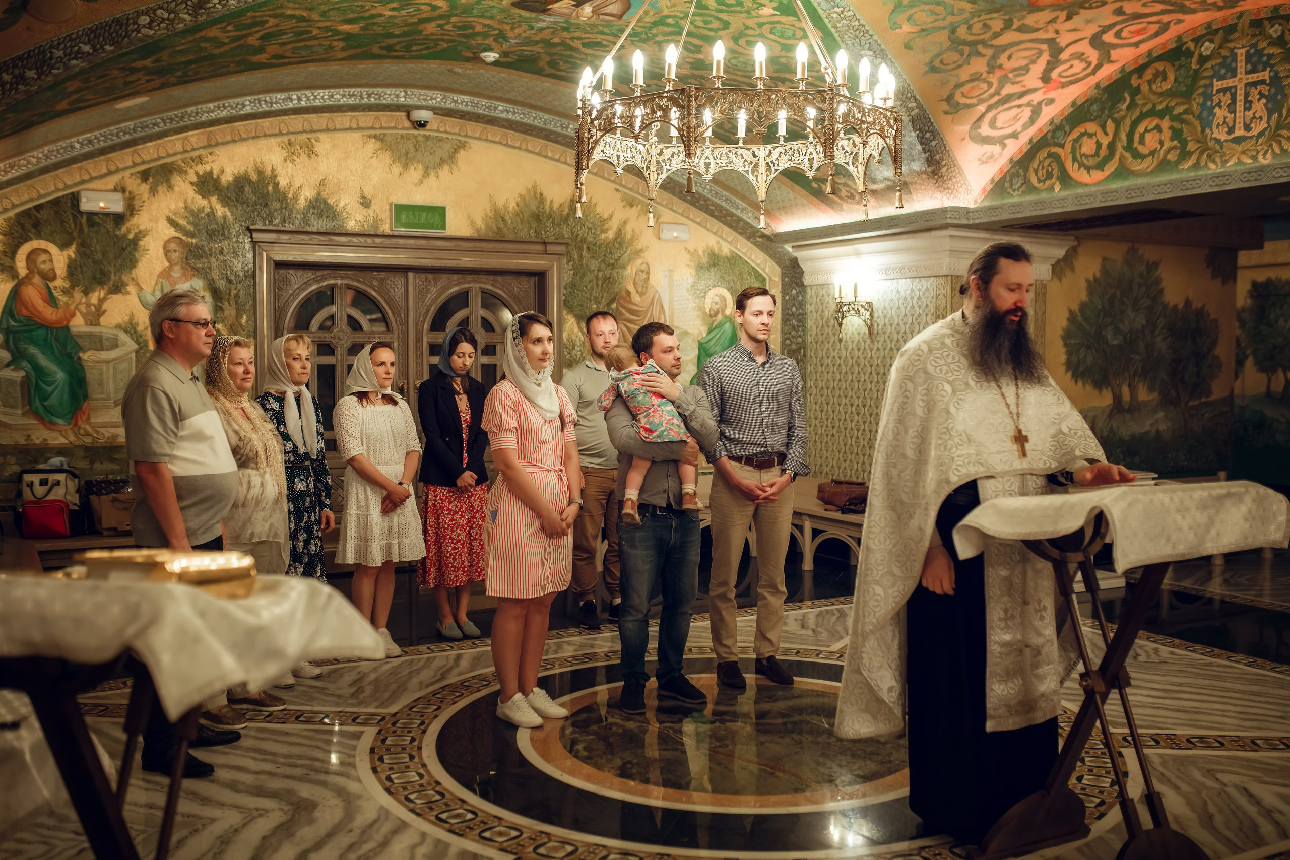 Крещение Яси. Фотограф на Крещение, семейный фотограф в Москве