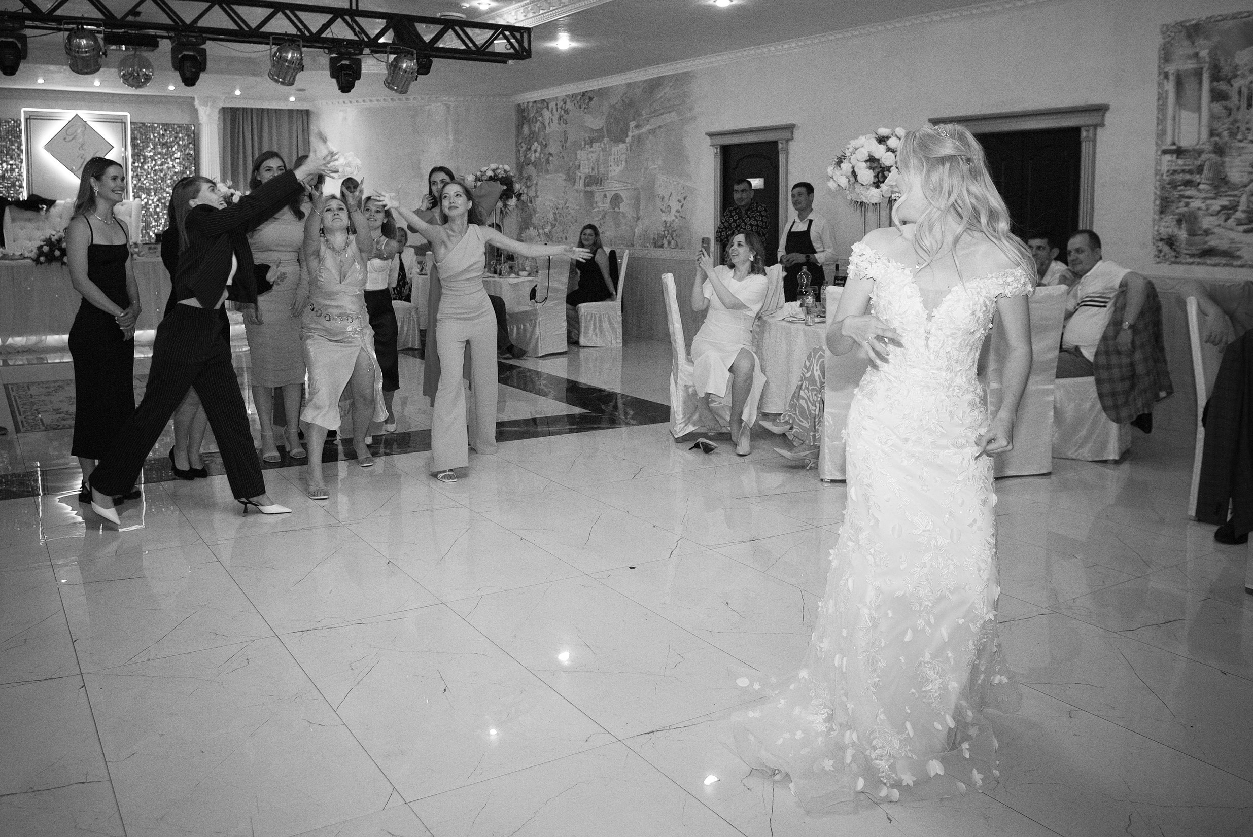 Свадьба с гостями. Свадебный и портретный фотограф Москва