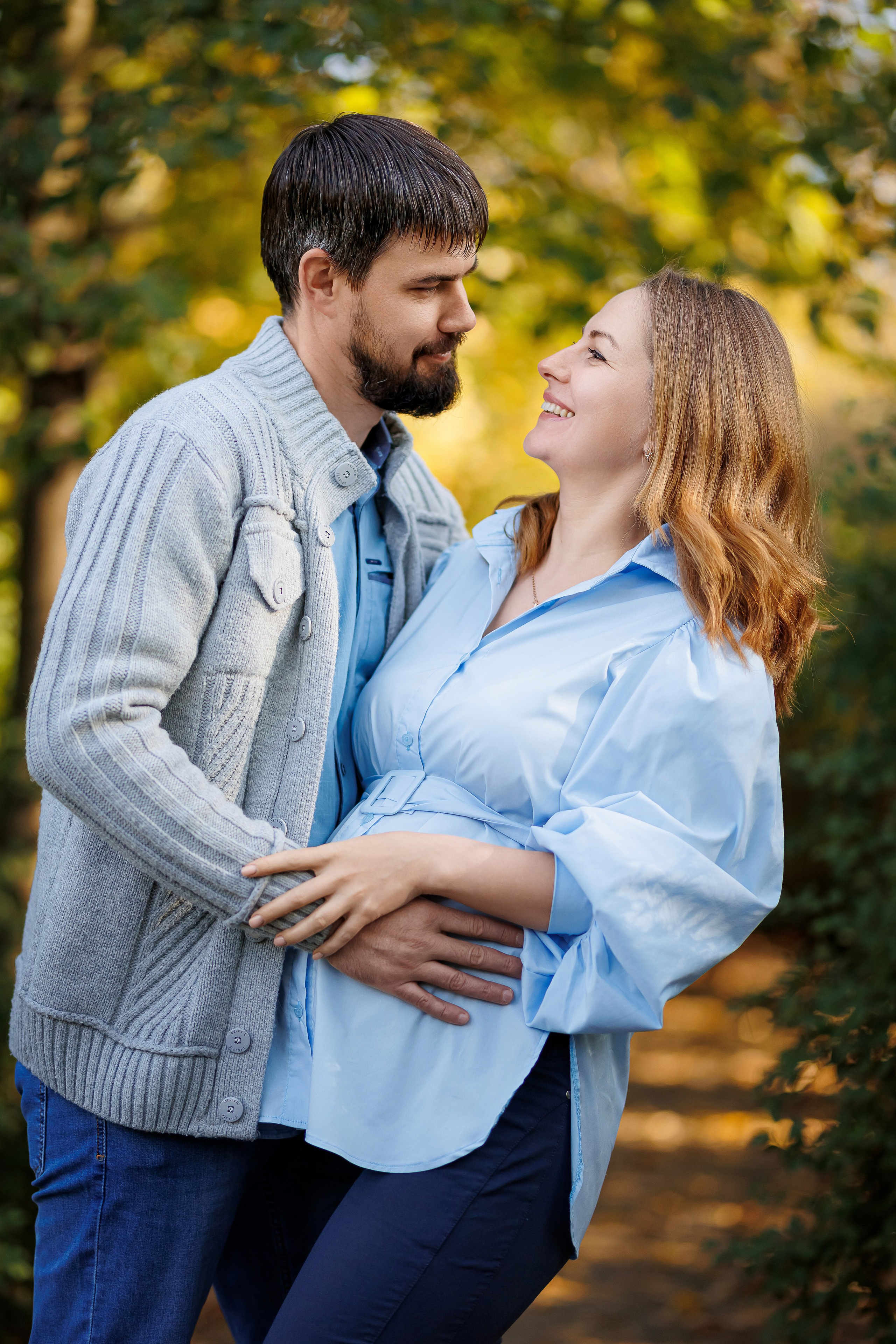 Екатерина, Алексей и Глеб, «В ожидании». Семейный и детский фотограф Комина Елена, Власиха, Одинцово