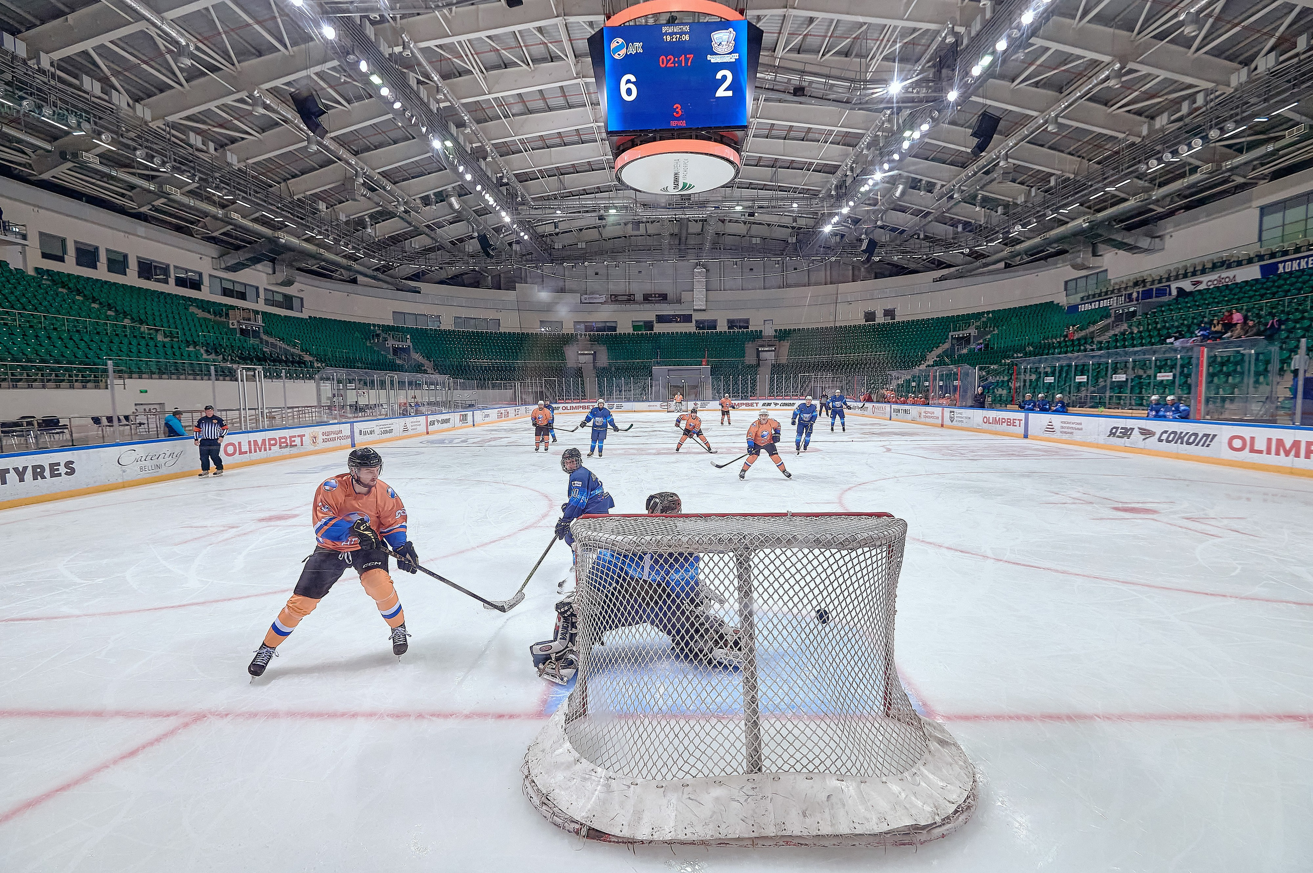 Платинум Арена — Хоккей — РусГидро. Фотограф Яковлев Роман — Красноярск