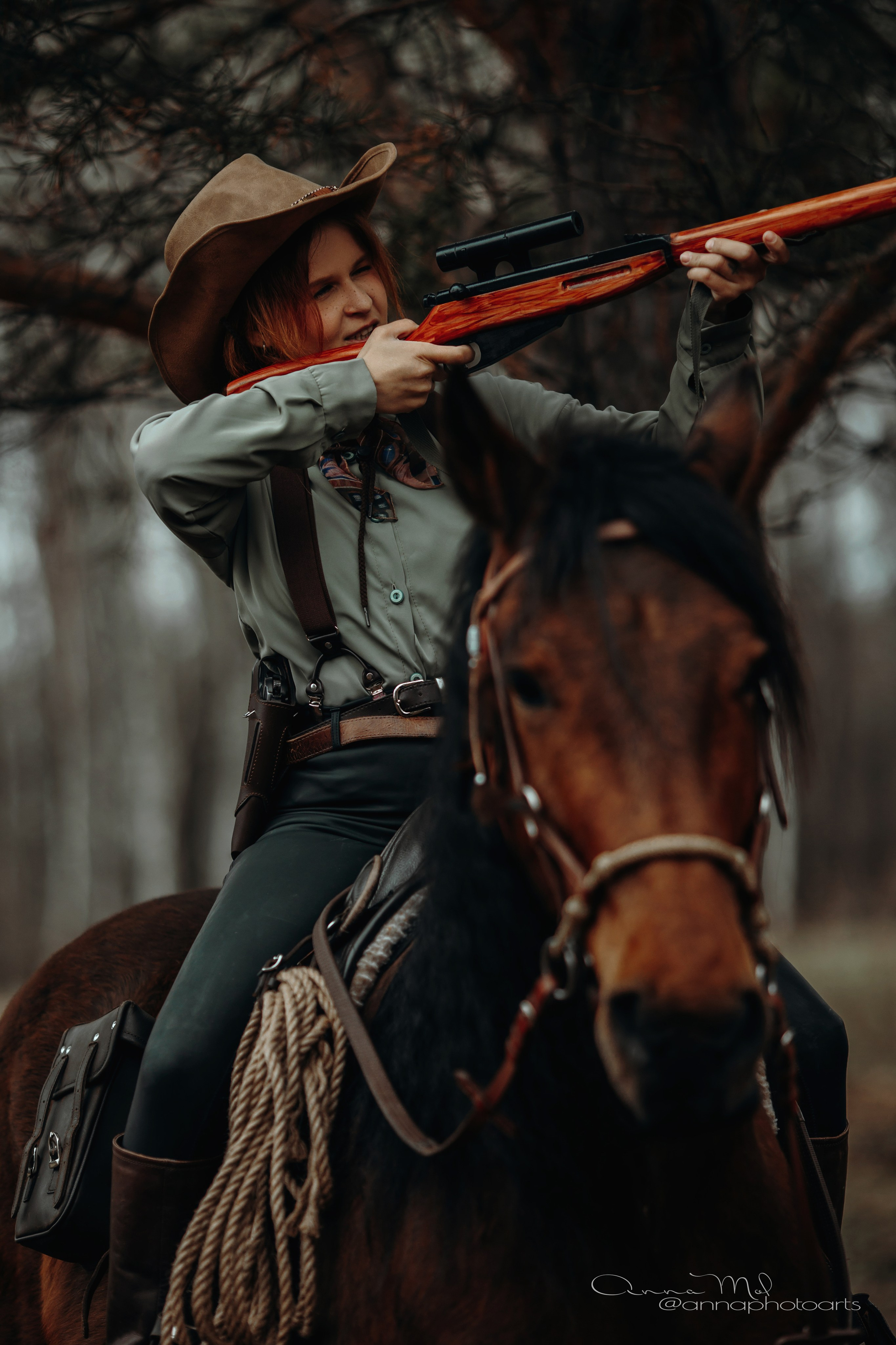 По мотивам любимой игры / РДР2. Анна Молчанова конный фотограф в Тюмени | фотосессии с лошадьми Тюмень