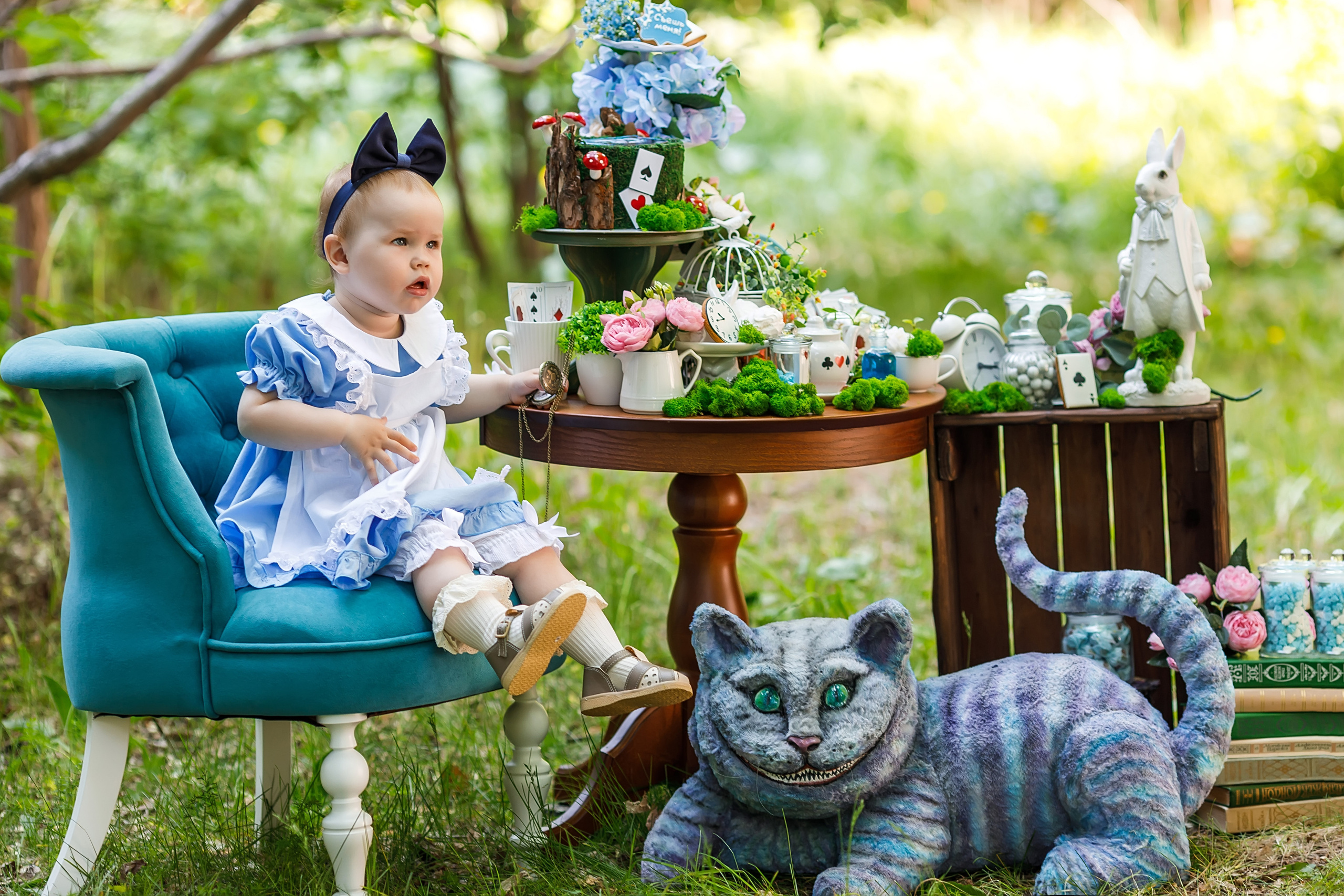 Алиса в стране чудес. Детский и ньюборн фотограф г. Миасса
