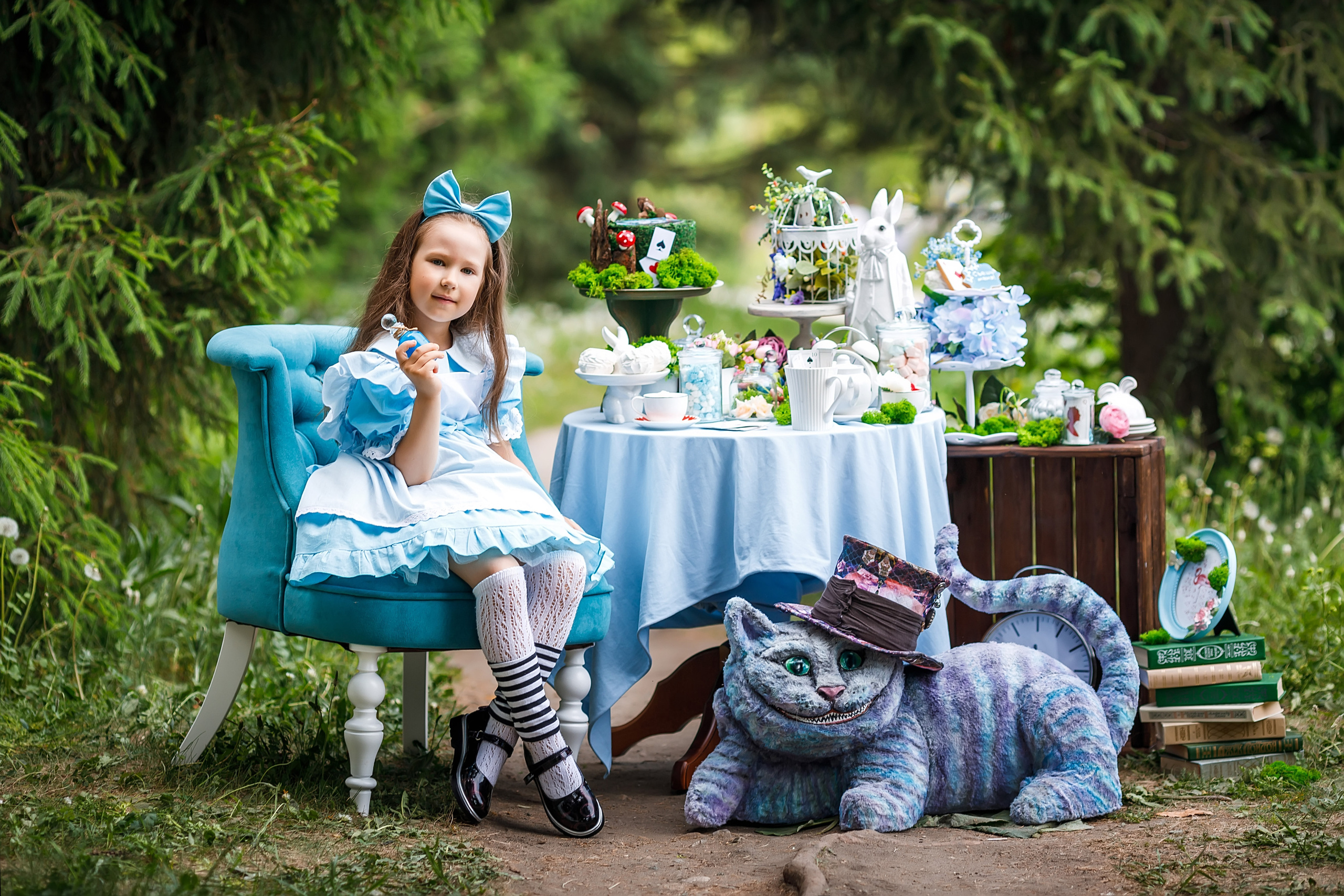 Алиса в стране чудес. Детский и ньюборн фотограф г. Миасса