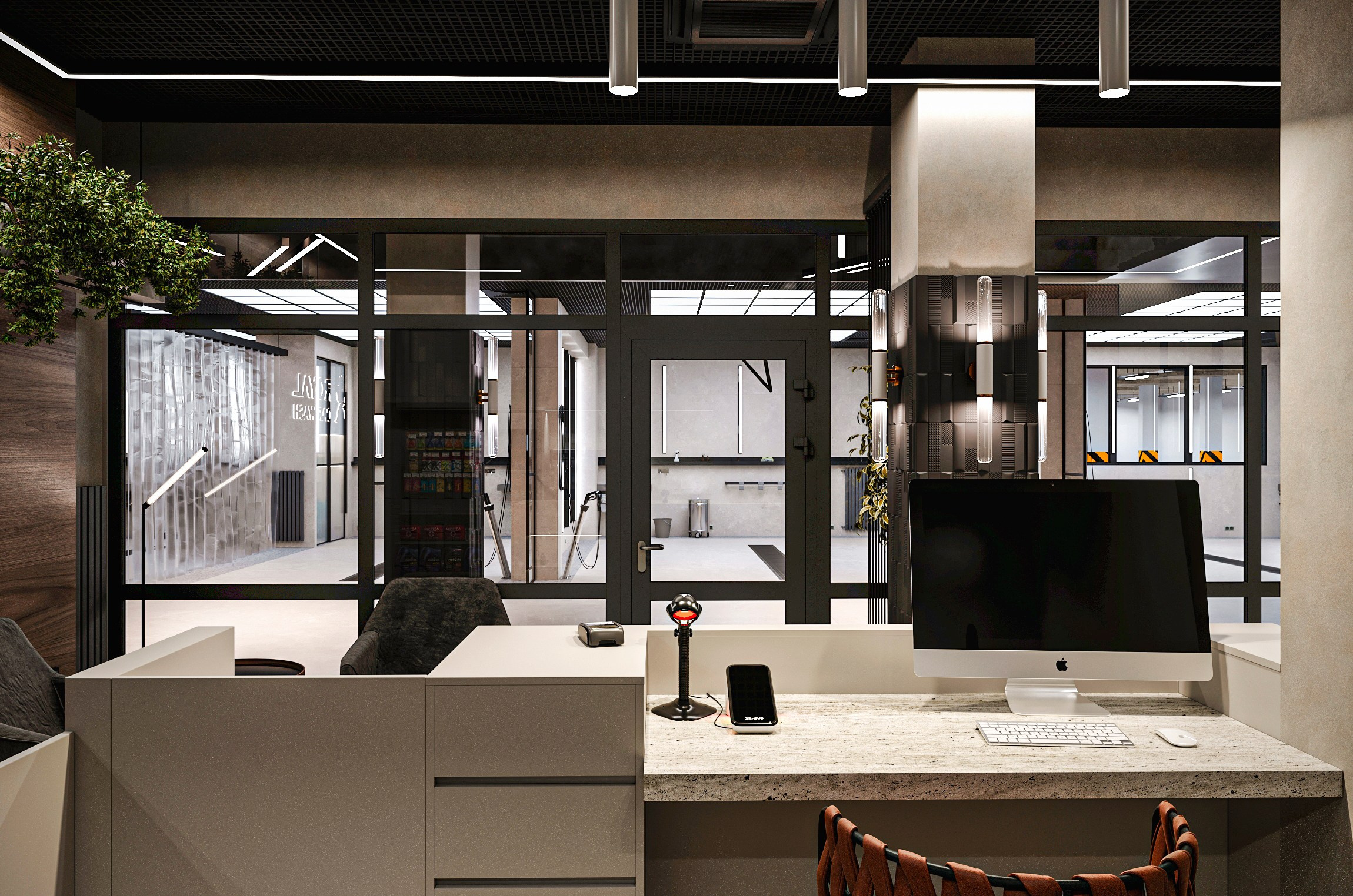 Royal Carwash — Автомоечно-детейлинговый комплекс, г. Астана. Дизайн интерьера и экстерьера в Санкт-Петербурге Яна Емельянова